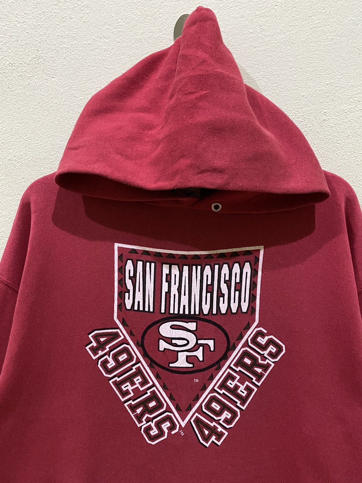 NFL × Vintage 🔥RARE 80’s VINTAGE 49ERS SAN FRANCISCO HODDIES Size US L / EU 52-54 / 3 - 5 Thumbnail