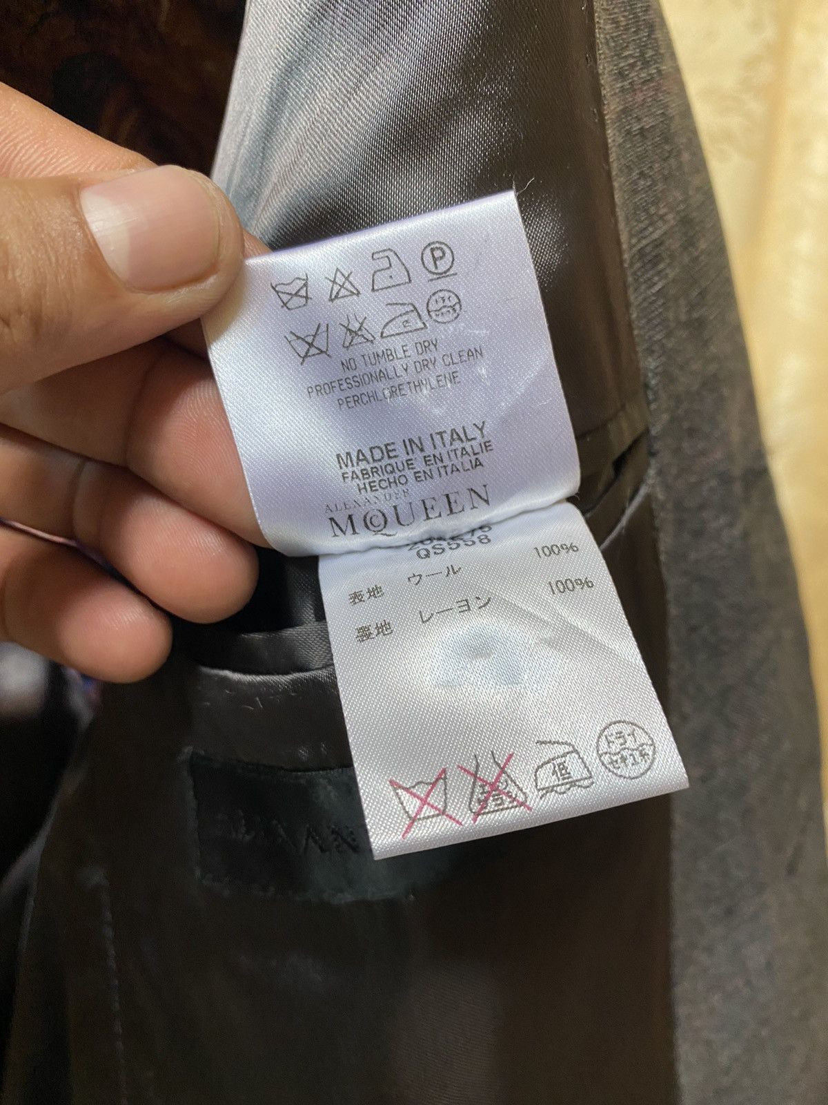 Alexander McQueen × Designer Alexander Mcqueen Jacket Like Blazer For Style Size US M / EU 48-50 / 2 - 9 Thumbnail