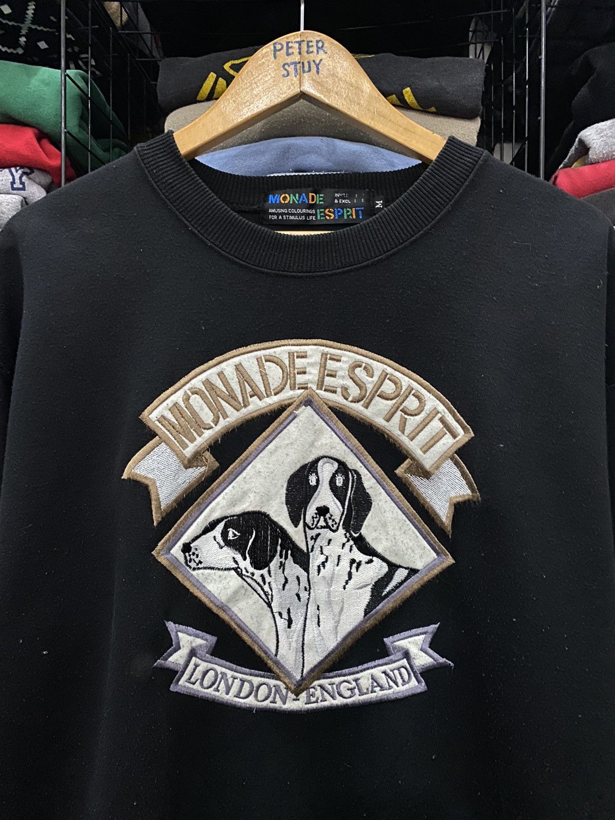 Vintage Vintage Monade Esprit Sweatshirt Size US M / EU 48-50 / 2 - 2 Thumbnail