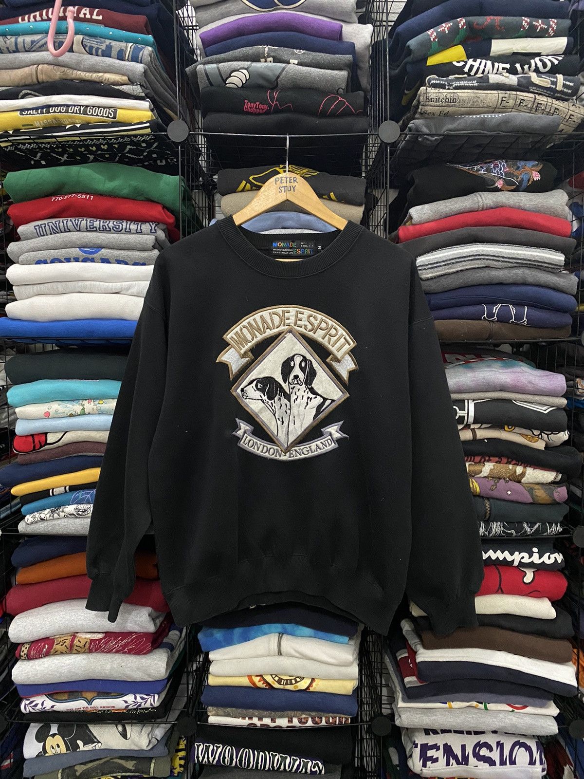 Vintage Vintage Monade Esprit Sweatshirt Size US M / EU 48-50 / 2 - 1 Thumbnail