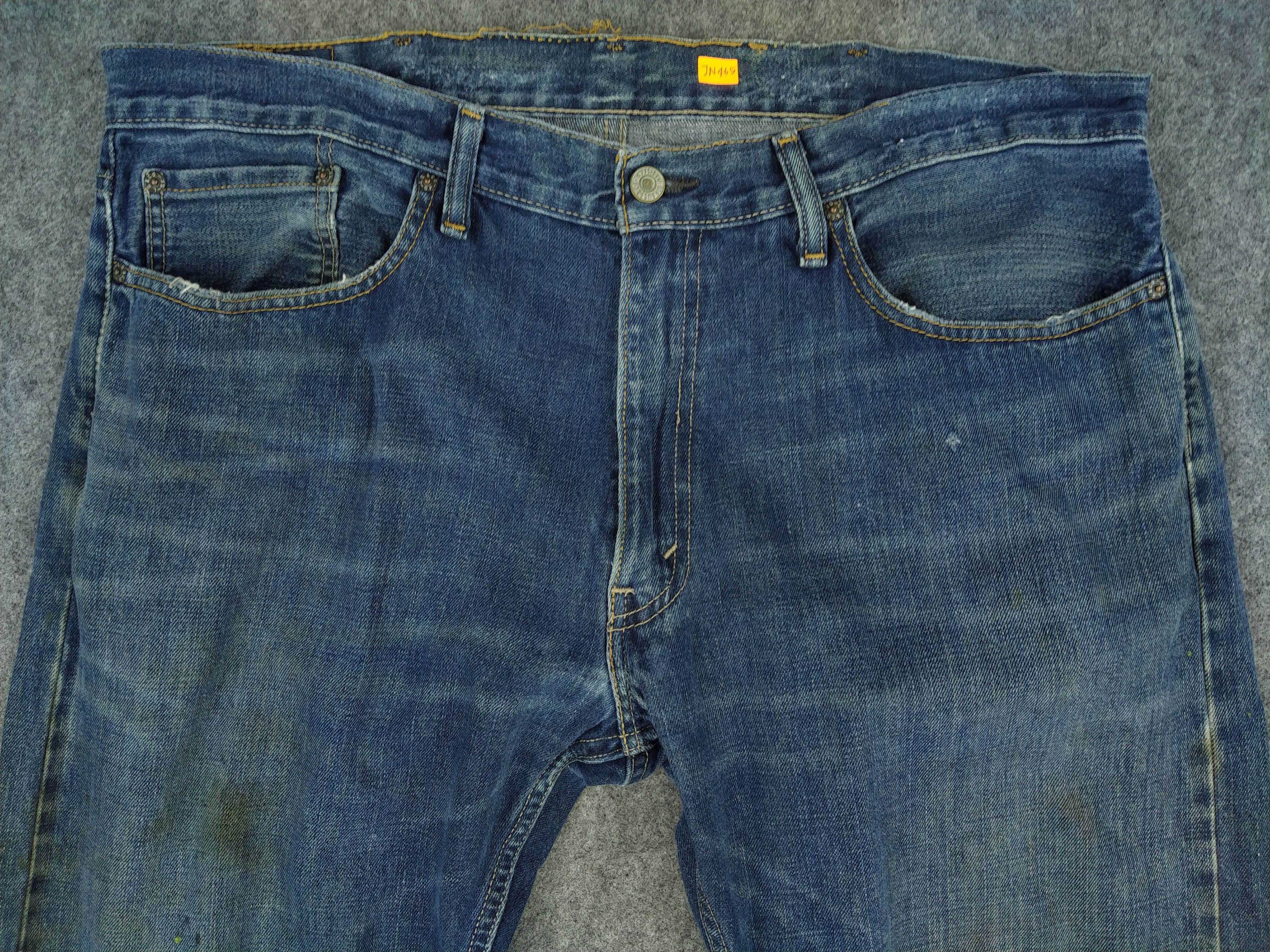 Levi's Distressed Vintage Levi's 514 Denim 39x32 -JN465 Size US 39 - 3 Thumbnail