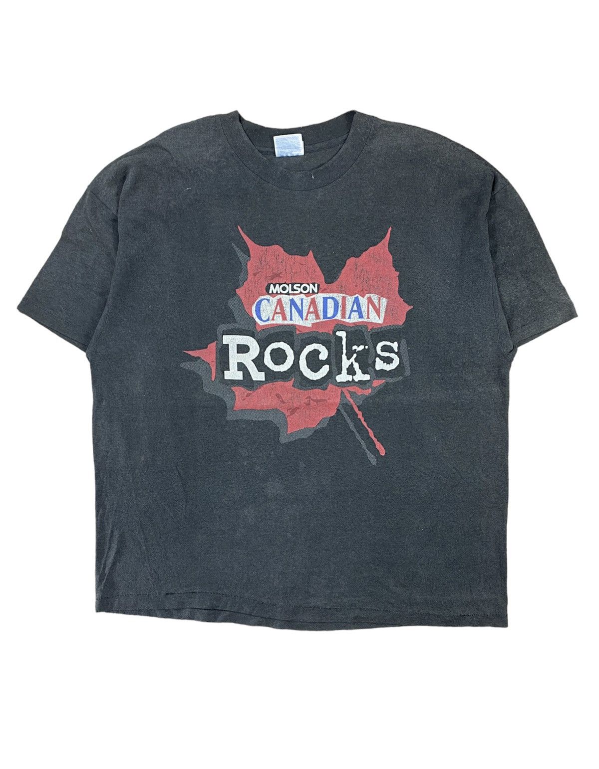 Band Tees × Vintage Vintage Molson Canadian Rocks 50/50 single stitch size XL Size US XL / EU 56 / 4 - 1 Thumbnail