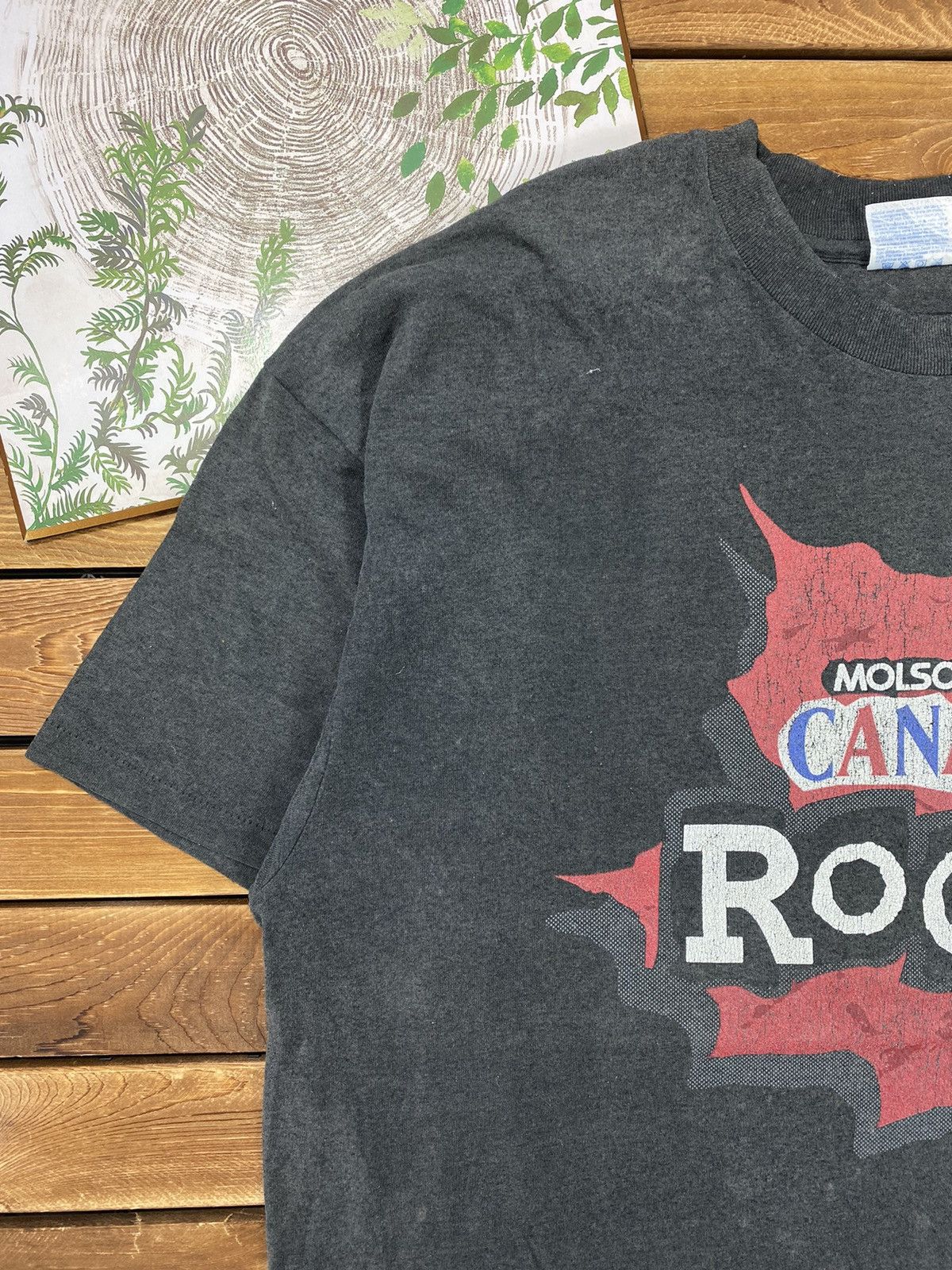 Band Tees × Vintage Vintage Molson Canadian Rocks 50/50 single stitch size XL Size US XL / EU 56 / 4 - 6 Thumbnail