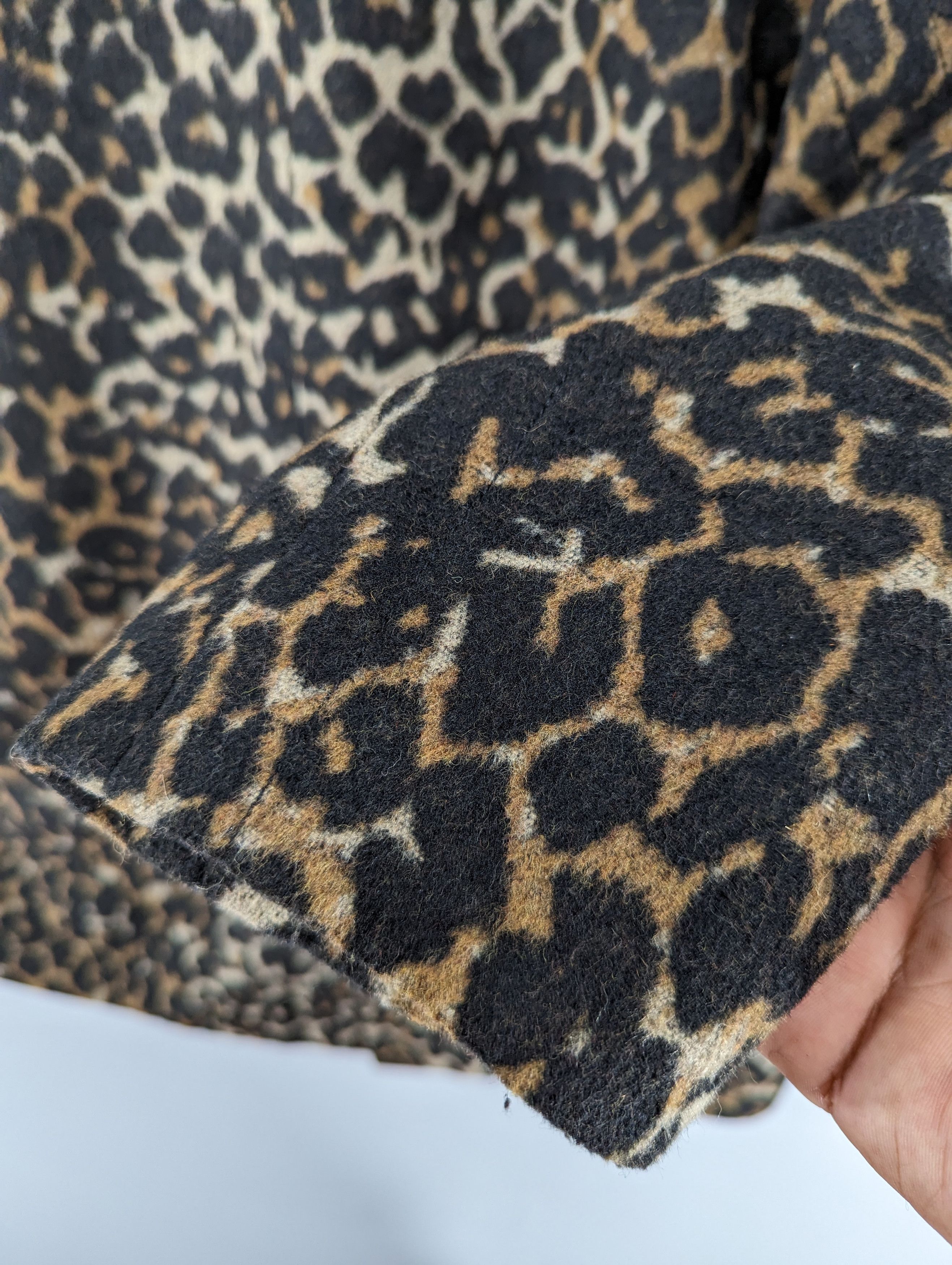 Vintage 💥RARE💥Vintage Evris Leopard Printed Button Jacket Size L / US 10 / IT 46 - 11 Thumbnail