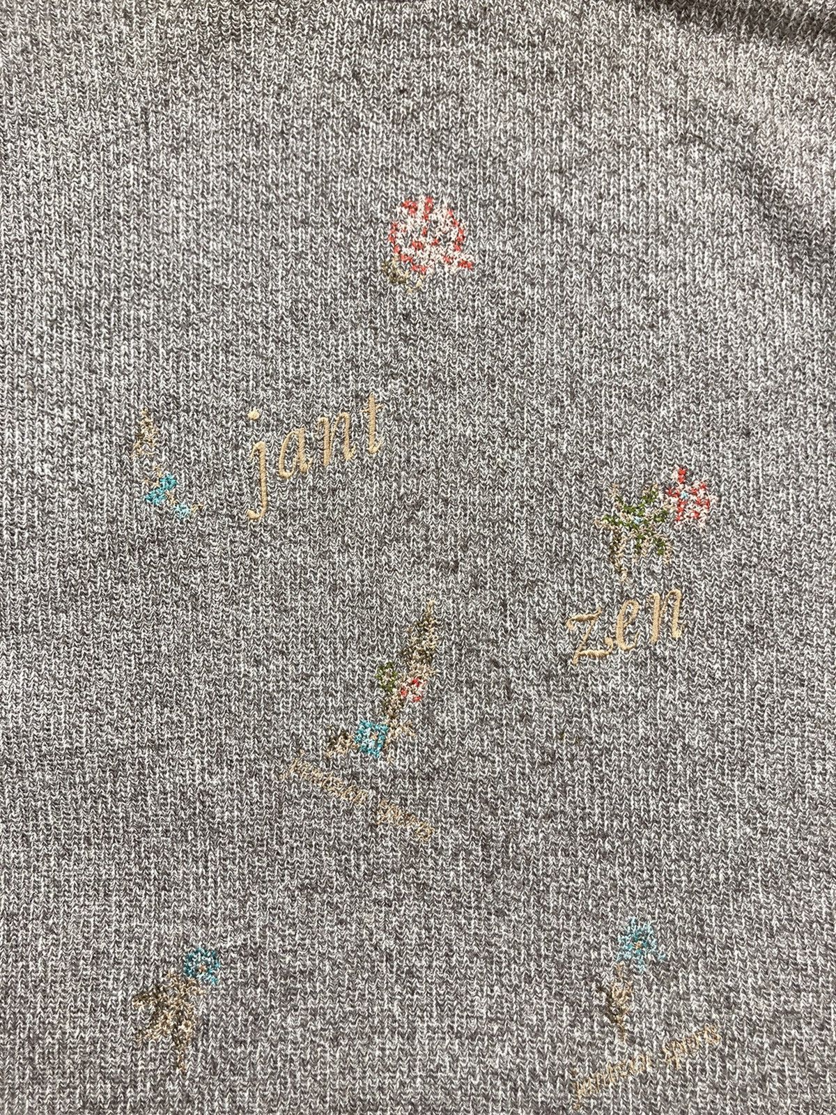 Japanese Brand × Vintage Vintage 80s 90s Jantzen Floral Knit Style Design Sweatshirt Size US M / EU 48-50 / 2 - 2 Thumbnail