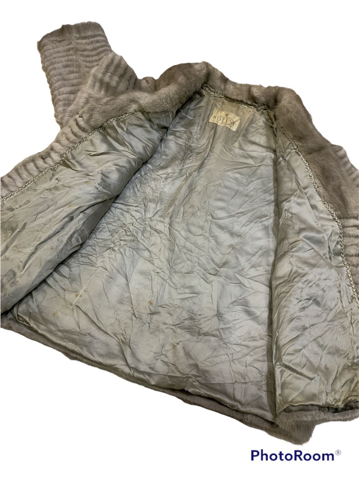Vintage VINTAGE ROTINY FUR FULL MINK FUR COAT JACKET Size US S / EU 44-46 / 1 - 8 Thumbnail