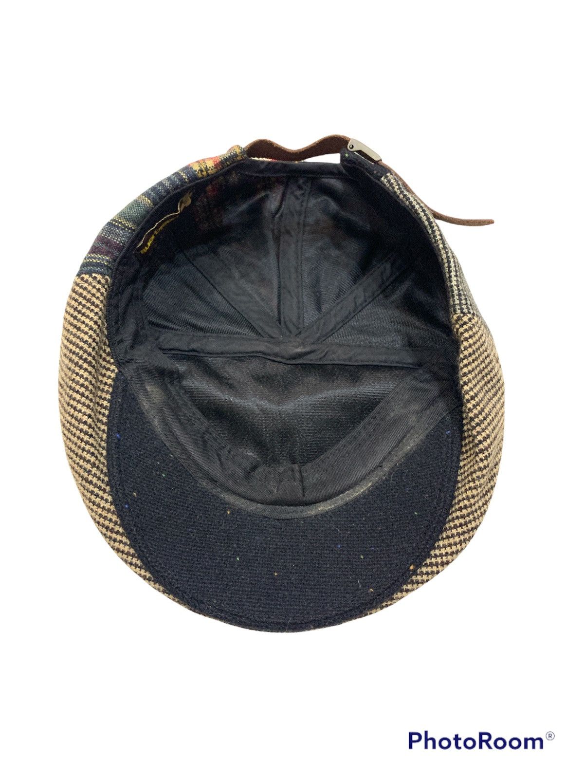 Japanese Brand BASIQUENTI BORO FLAT CAP HAT Size ONE SIZE - 6 Thumbnail