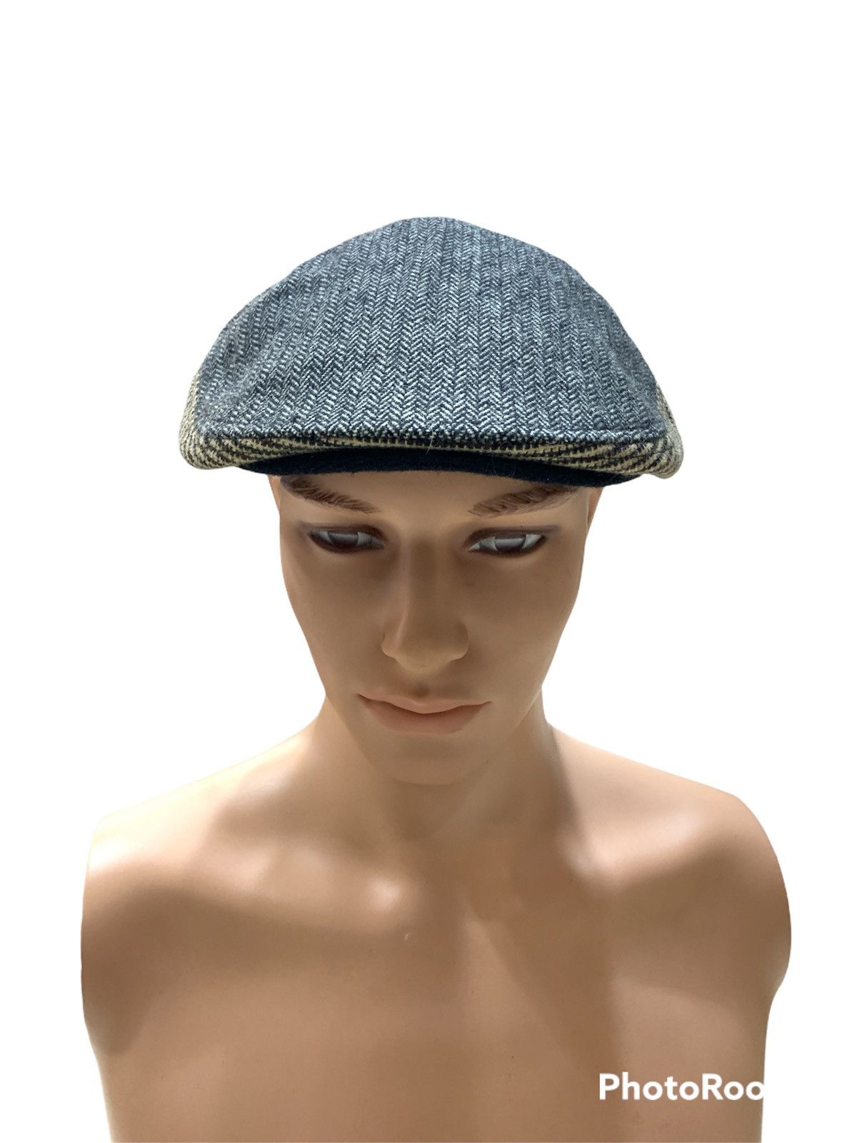 Japanese Brand BASIQUENTI BORO FLAT CAP HAT Size ONE SIZE - 5 Thumbnail