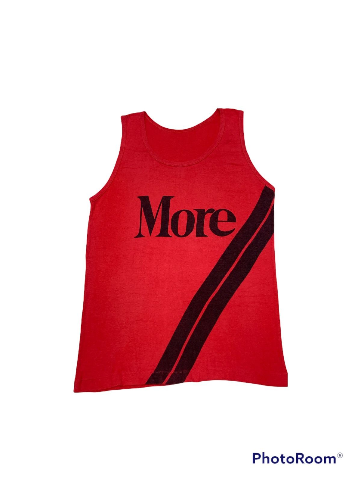 Vintage VINTAGE 1990s MORE CIGRARETTE PROMO SHIRT SLEEVELESS Size US S / EU 44-46 / 1 - 1 Thumbnail