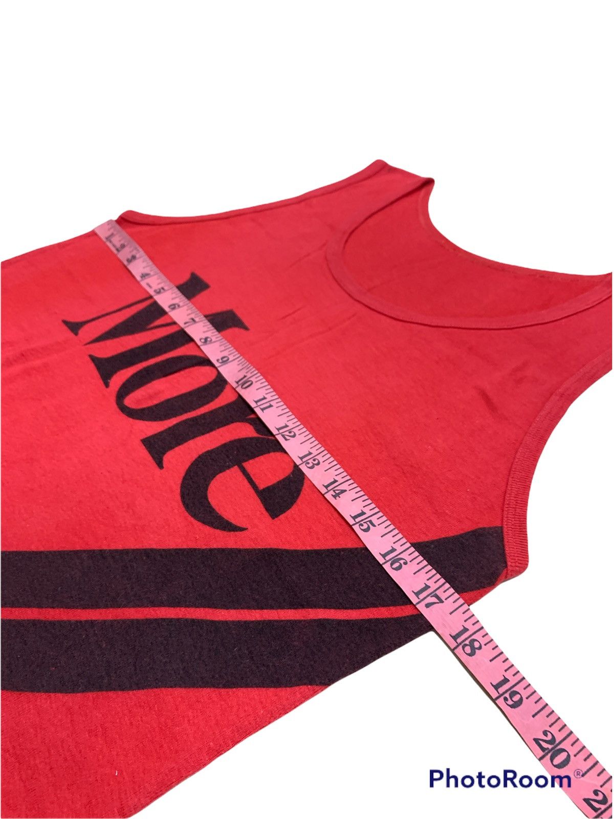 Vintage VINTAGE 1990s MORE CIGRARETTE PROMO SHIRT SLEEVELESS Size US S / EU 44-46 / 1 - 4 Thumbnail