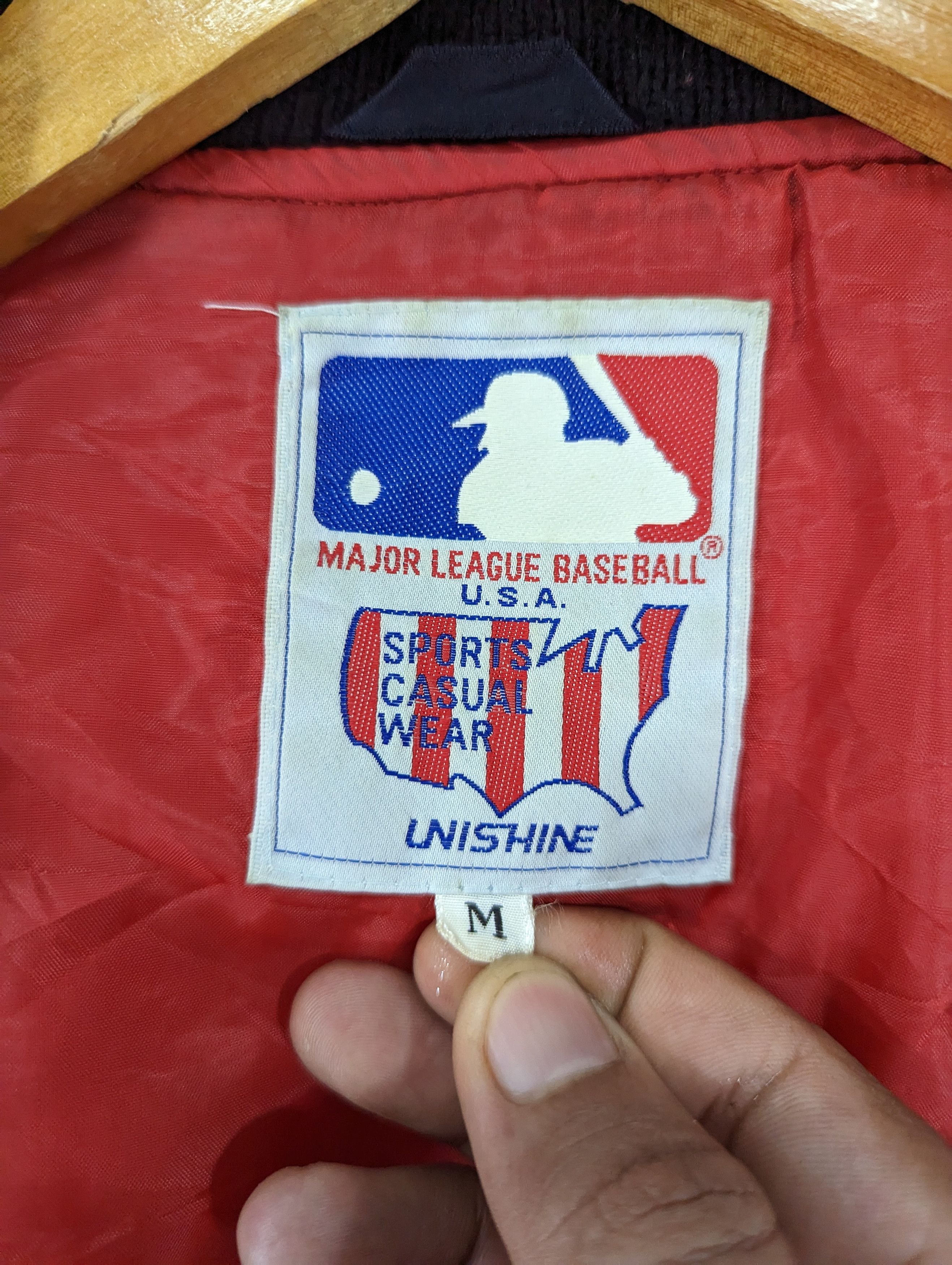MLB 💥RARE💥Vintage Cardinal MLB Wool Varsity Jacket Size US M / EU 48-50 / 2 - 10 Thumbnail