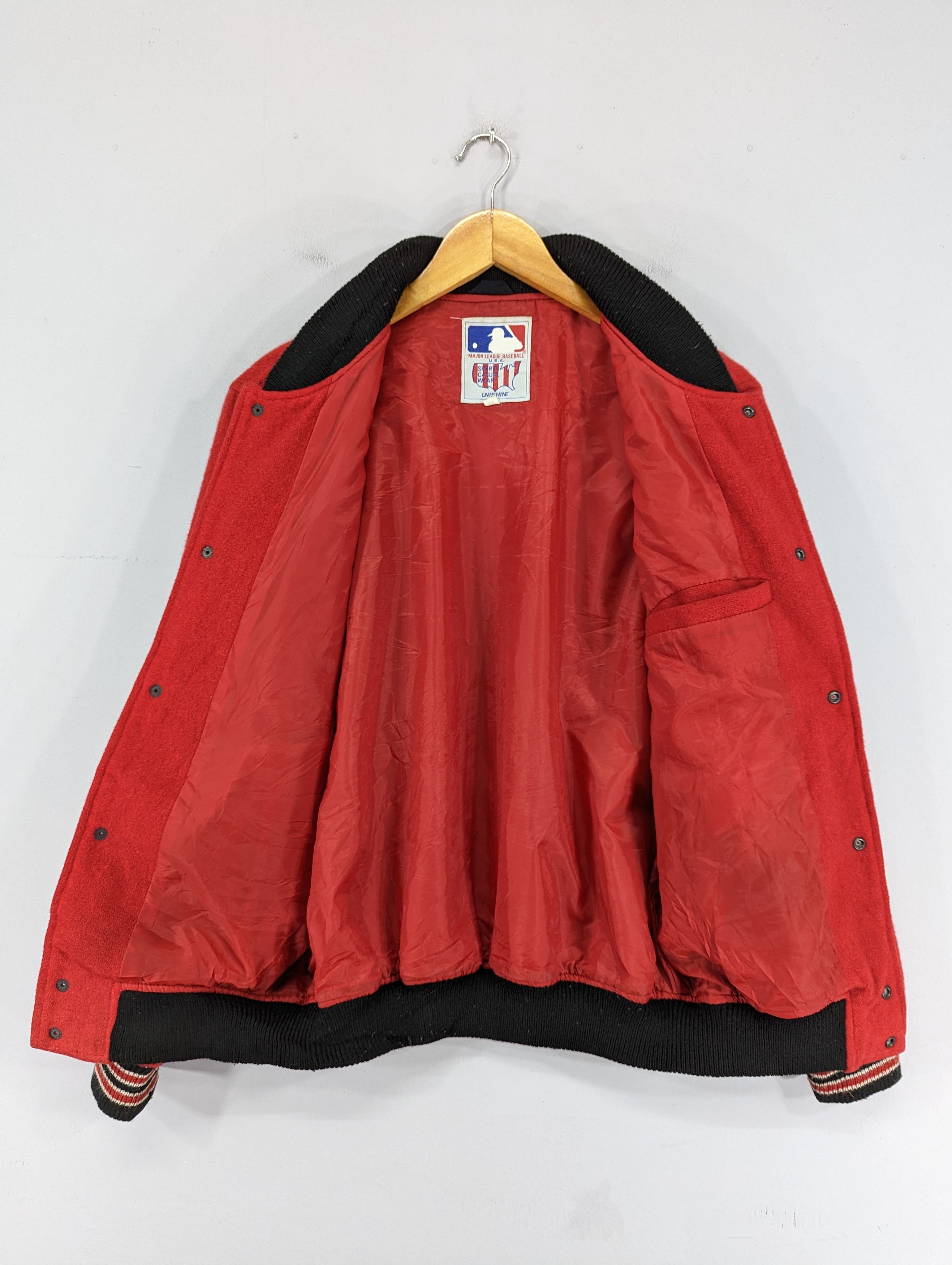 MLB 💥RARE💥Vintage Cardinal MLB Wool Varsity Jacket Size US M / EU 48-50 / 2 - 9 Thumbnail