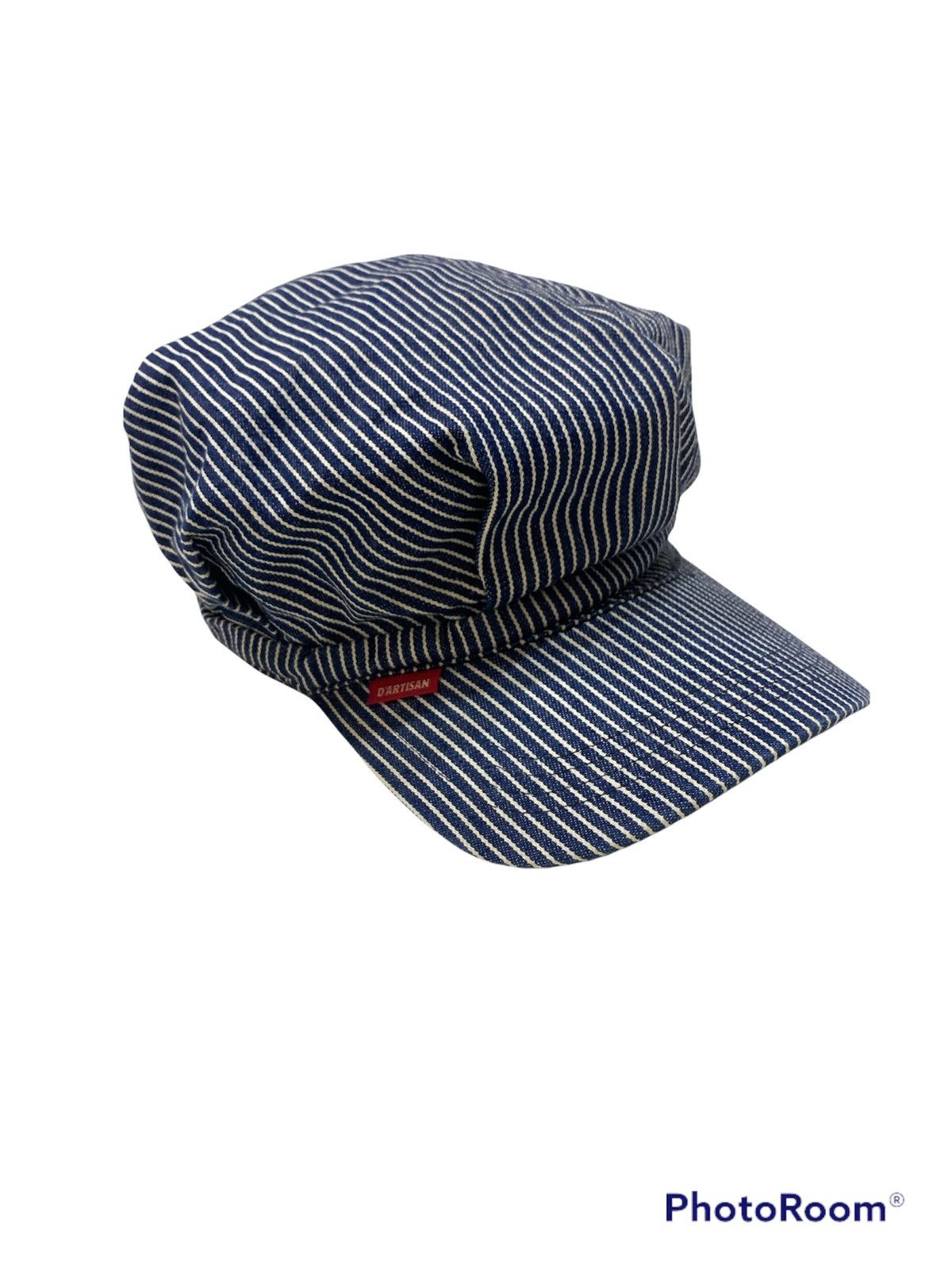 Studio D'Artisan STUDIO D'ARTISAN HICKORY STRIPED WORKWEAR CAP SELVEDGE Size ONE SIZE - 1 Thumbnail