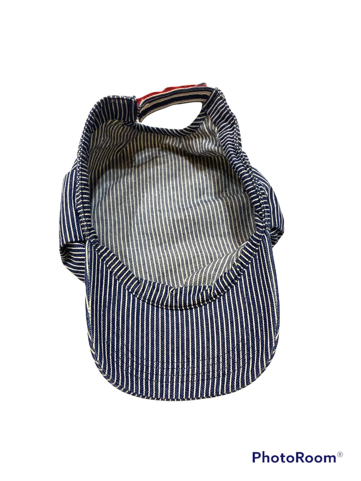 Studio D'Artisan STUDIO D'ARTISAN HICKORY STRIPED WORKWEAR CAP SELVEDGE Size ONE SIZE - 4 Thumbnail