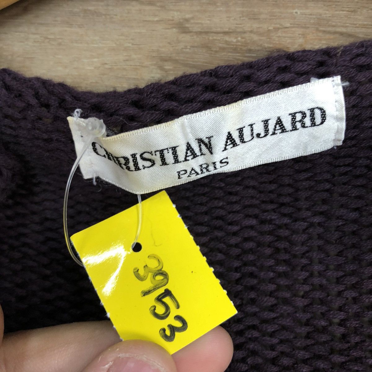 Japanese Brand Christian Aujard paris stripe cardigan Knitwear #3953 Size US M / EU 48-50 / 2 - 11 Thumbnail