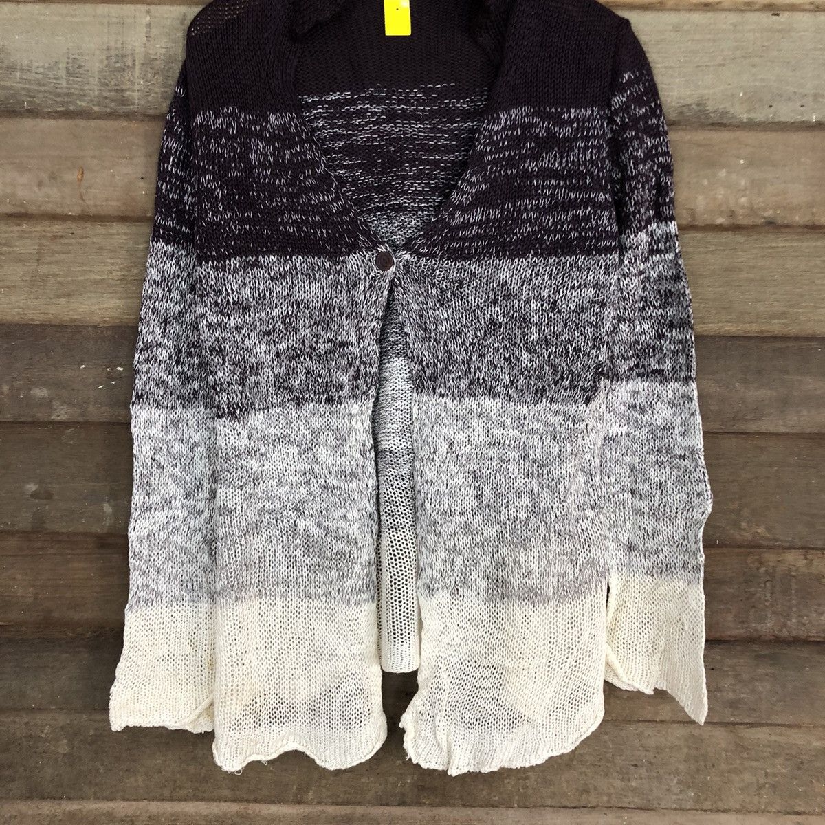 Japanese Brand Christian Aujard paris stripe cardigan Knitwear #3953 Size US M / EU 48-50 / 2 - 8 Thumbnail