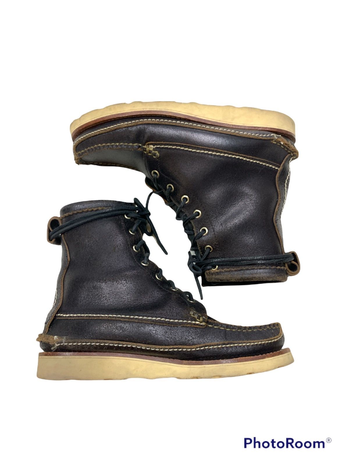 Yuketen YUKETEN MAINE GUIDE DB 7 EYES BOOTS Size US 7 / EU 40 - 2 Thumbnail