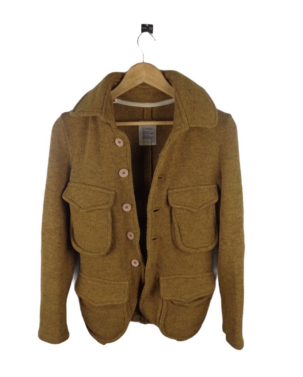 Limi Feu Limi Feu Cargo Military Knitwear Size US S / EU 44-46 / 1 - 3 Thumbnail