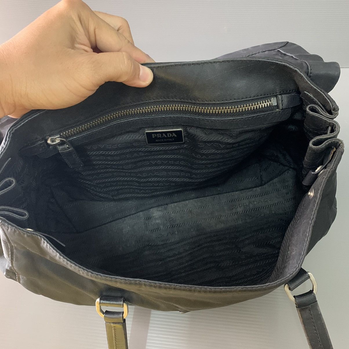 Prada Prada Nylon Shoulder Bag Size ONE SIZE - 15 Thumbnail