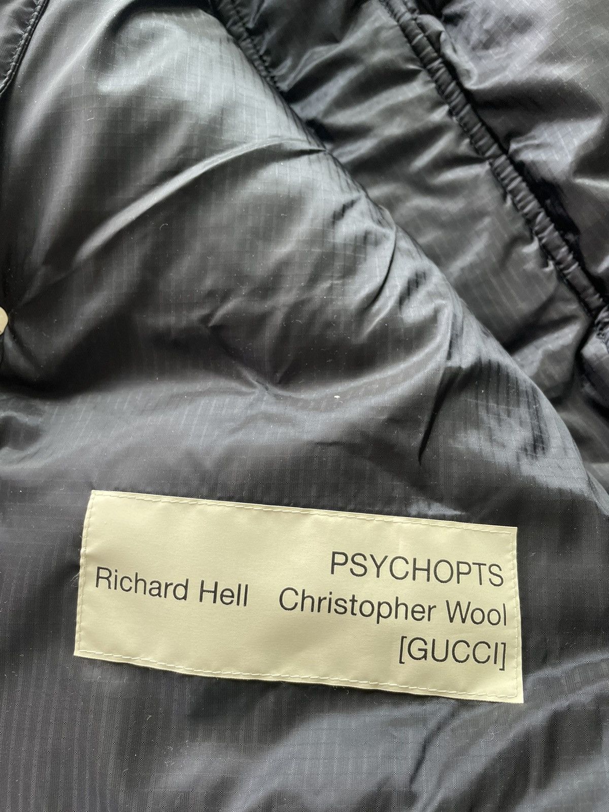 Gucci Rare New Runway Gucci x Richard Hell THINK Goose Down Coat Size US M / EU 48-50 / 2 - 5 Thumbnail