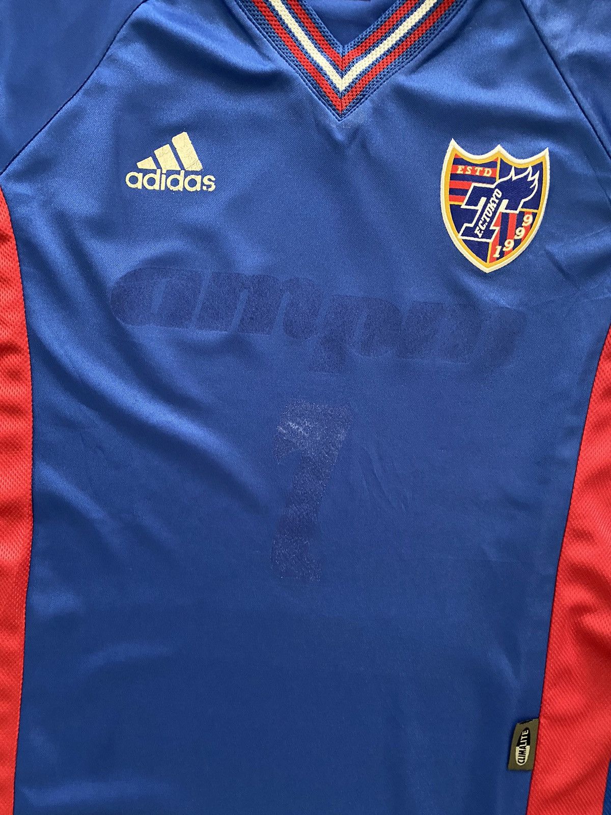 Adidas × Vintage Vintage 2001 FC Tokyo Soccer Jersey Japan Size US L / EU 52-54 / 3 - 12 Thumbnail
