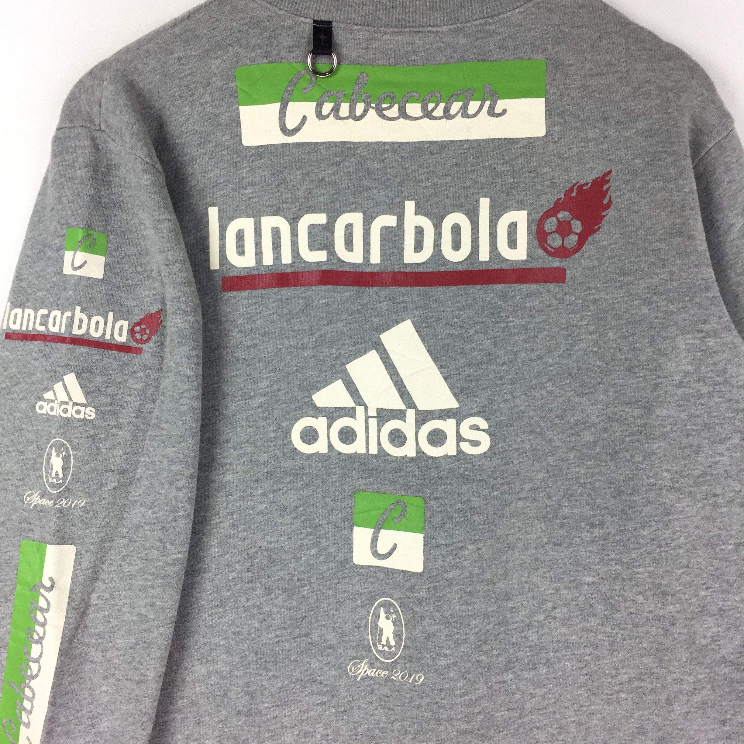 Adidas Vintage Adidas Sweatshirt Big Logo Rare Size US M / EU 48-50 / 2 - 4 Thumbnail