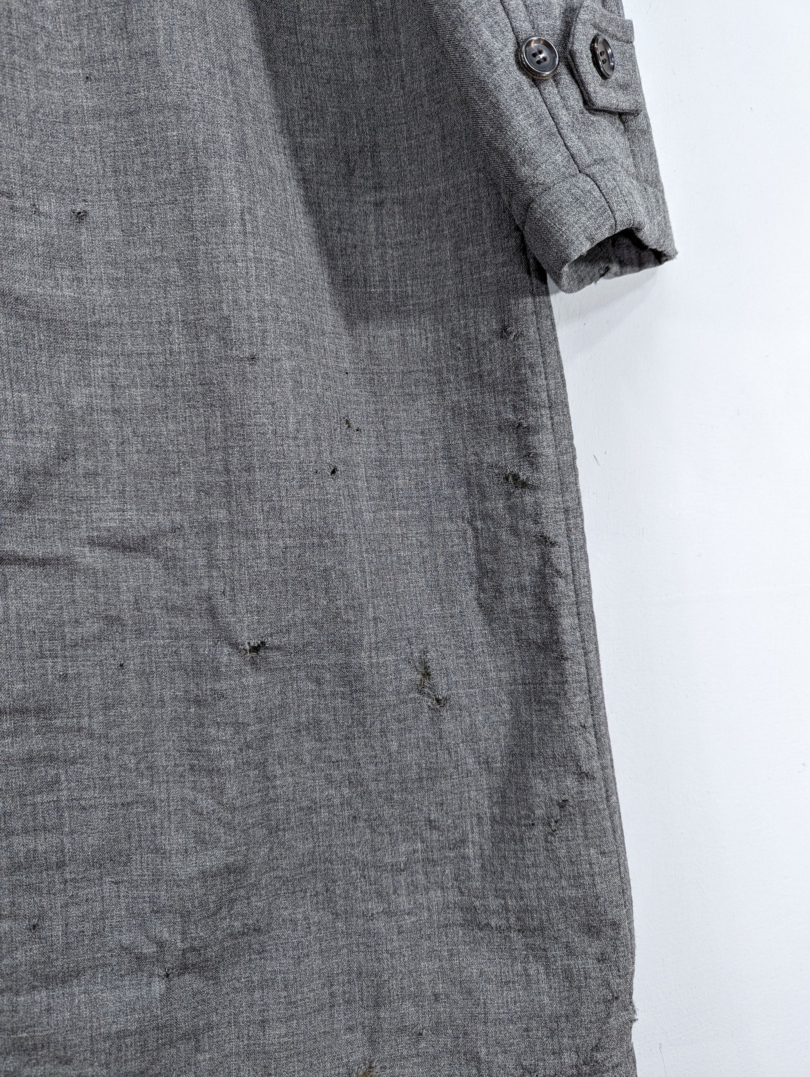 Comme des Garcons 💥RARE💥Vintage Comme Des Garcons Homme Distressed Jacket Size US M / EU 48-50 / 2 - 19 Thumbnail