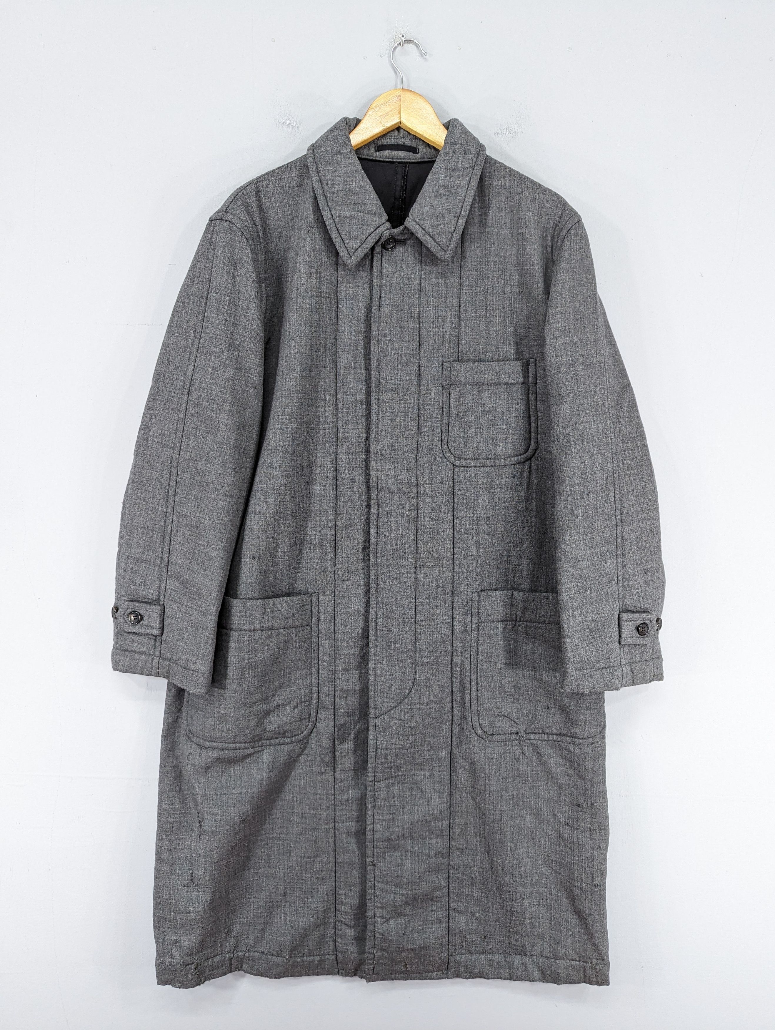 Comme des Garcons 💥RARE💥Vintage Comme Des Garcons Homme Distressed Jacket Size US M / EU 48-50 / 2 - 1 Thumbnail
