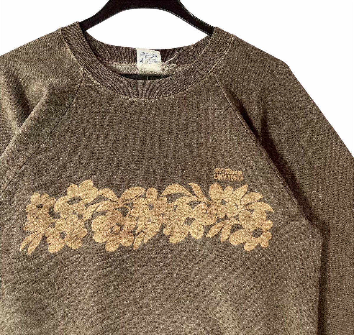 Vintage Vintage Hawaii Hi Time Surfing Beach Sweatshirt Size US S / EU 44-46 / 1 - 2 Thumbnail