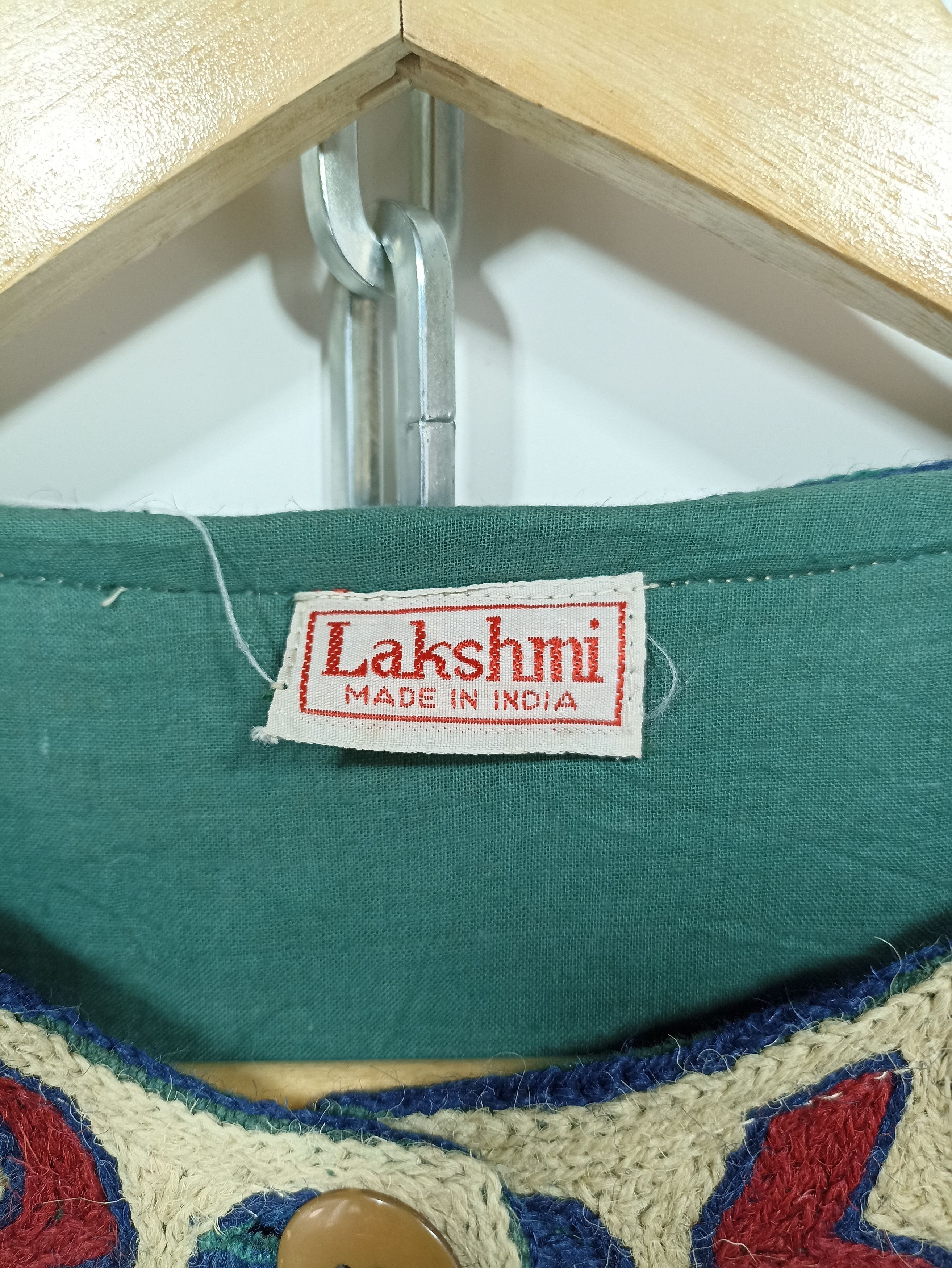 Vintage ⚡️Very Rare Vintage Lakshmi Stitch Lakshmi Boro embroidery Size US M / EU 48-50 / 2 - 5 Thumbnail