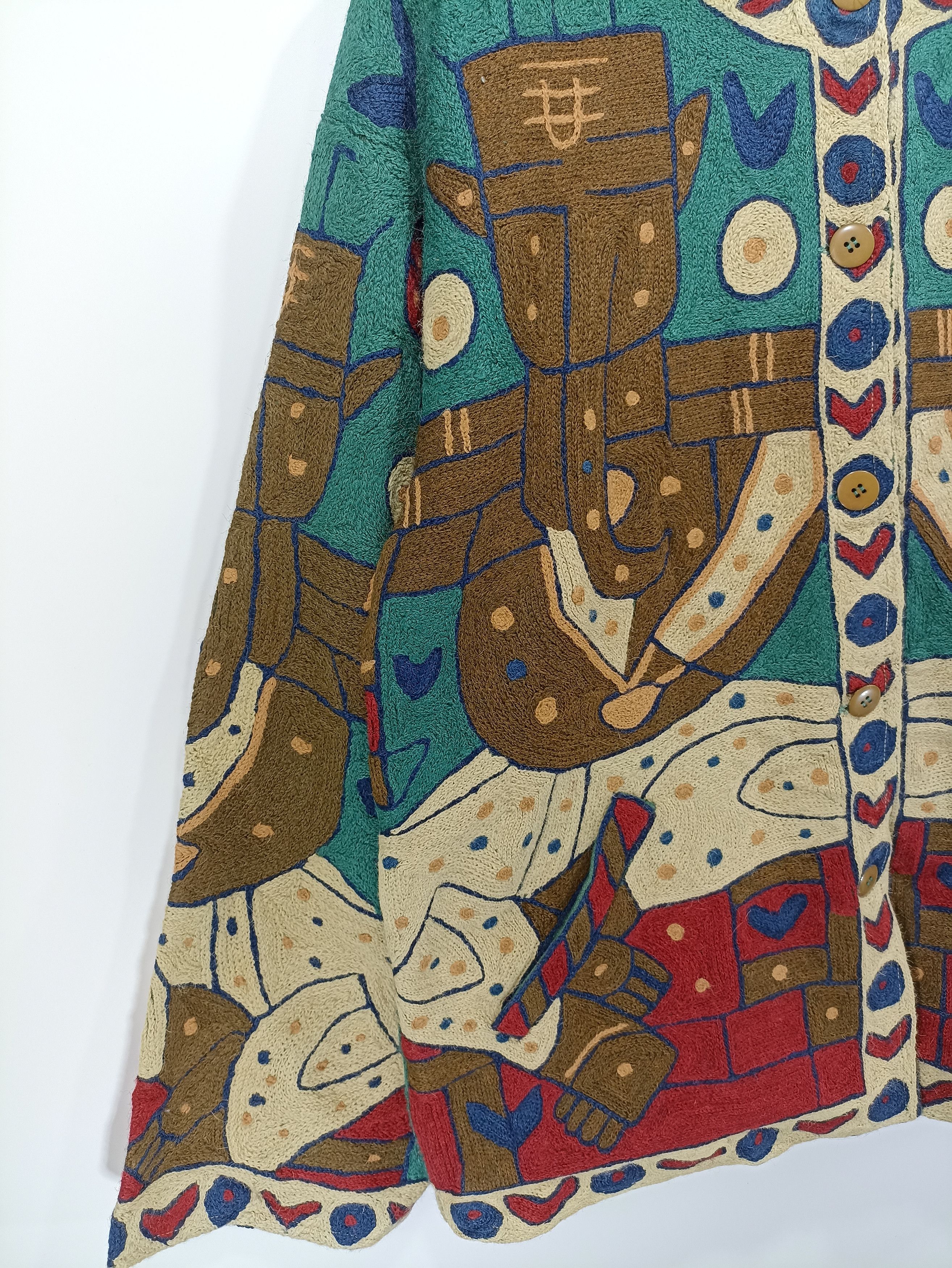 Vintage ⚡️Very Rare Vintage Lakshmi Stitch Lakshmi Boro embroidery Size US M / EU 48-50 / 2 - 3 Thumbnail