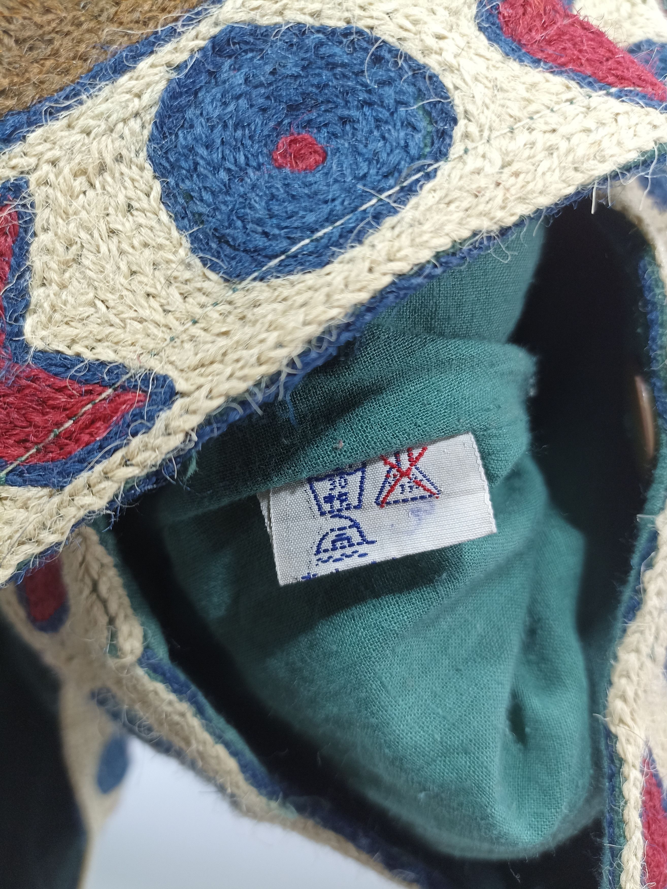 Vintage ⚡️Very Rare Vintage Lakshmi Stitch Lakshmi Boro embroidery Size US M / EU 48-50 / 2 - 6 Thumbnail