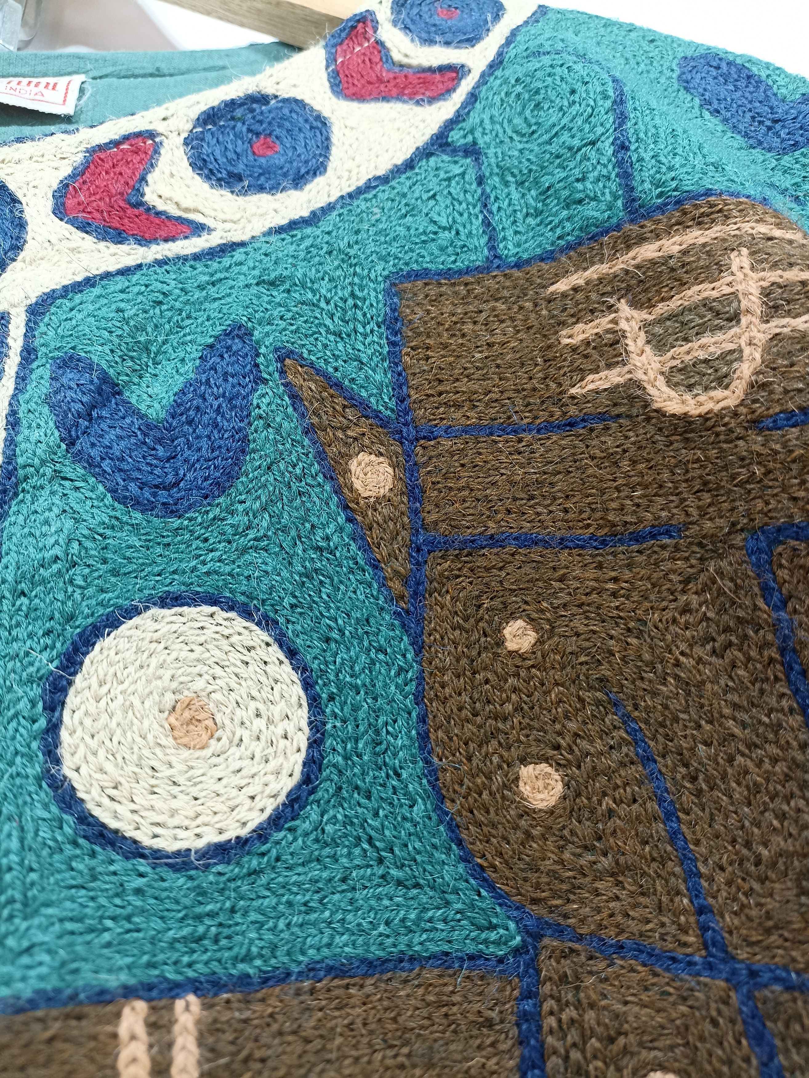 Vintage ⚡️Very Rare Vintage Lakshmi Stitch Lakshmi Boro embroidery Size US M / EU 48-50 / 2 - 4 Thumbnail