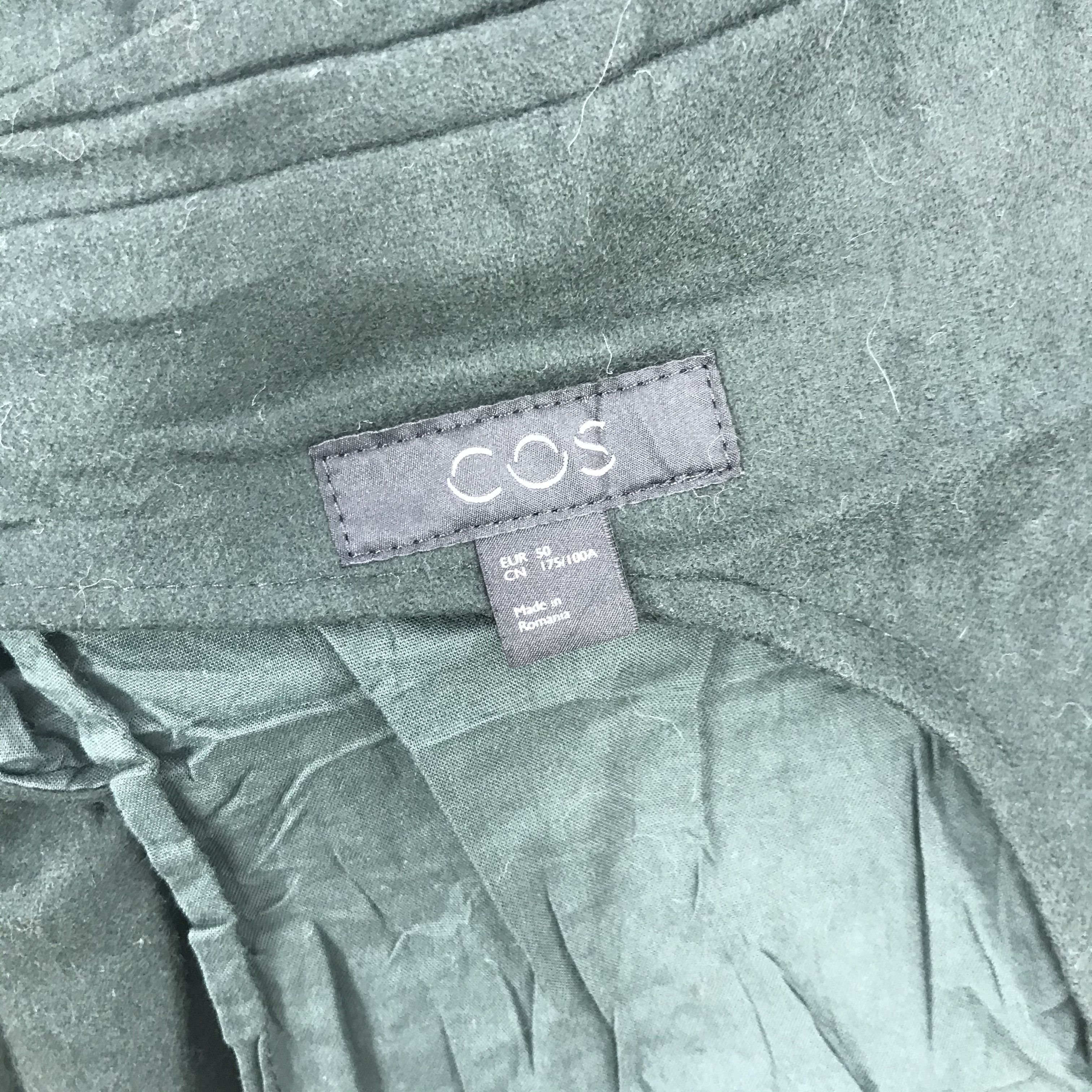 Japanese Brand × Vintage COS Wool Jacket Zipper Bomber Japanese Jacket | BS54508. Size US M / EU 48-50 / 2 - 4 Thumbnail