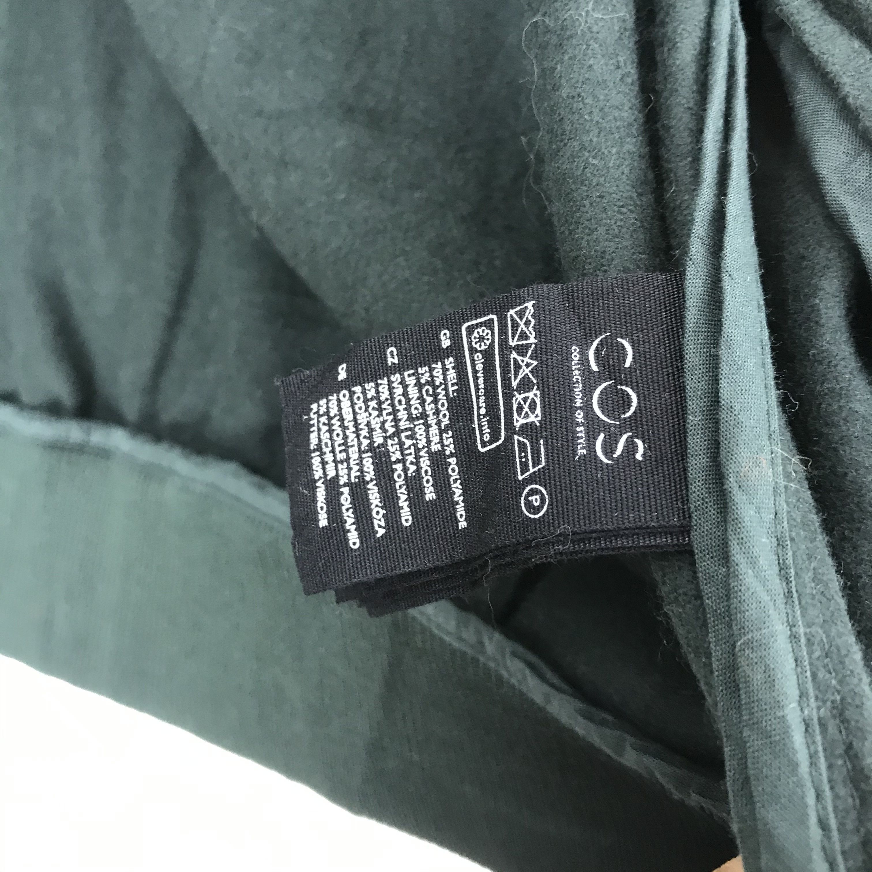 Japanese Brand × Vintage COS Wool Jacket Zipper Bomber Japanese Jacket | BS54508. Size US M / EU 48-50 / 2 - 5 Thumbnail