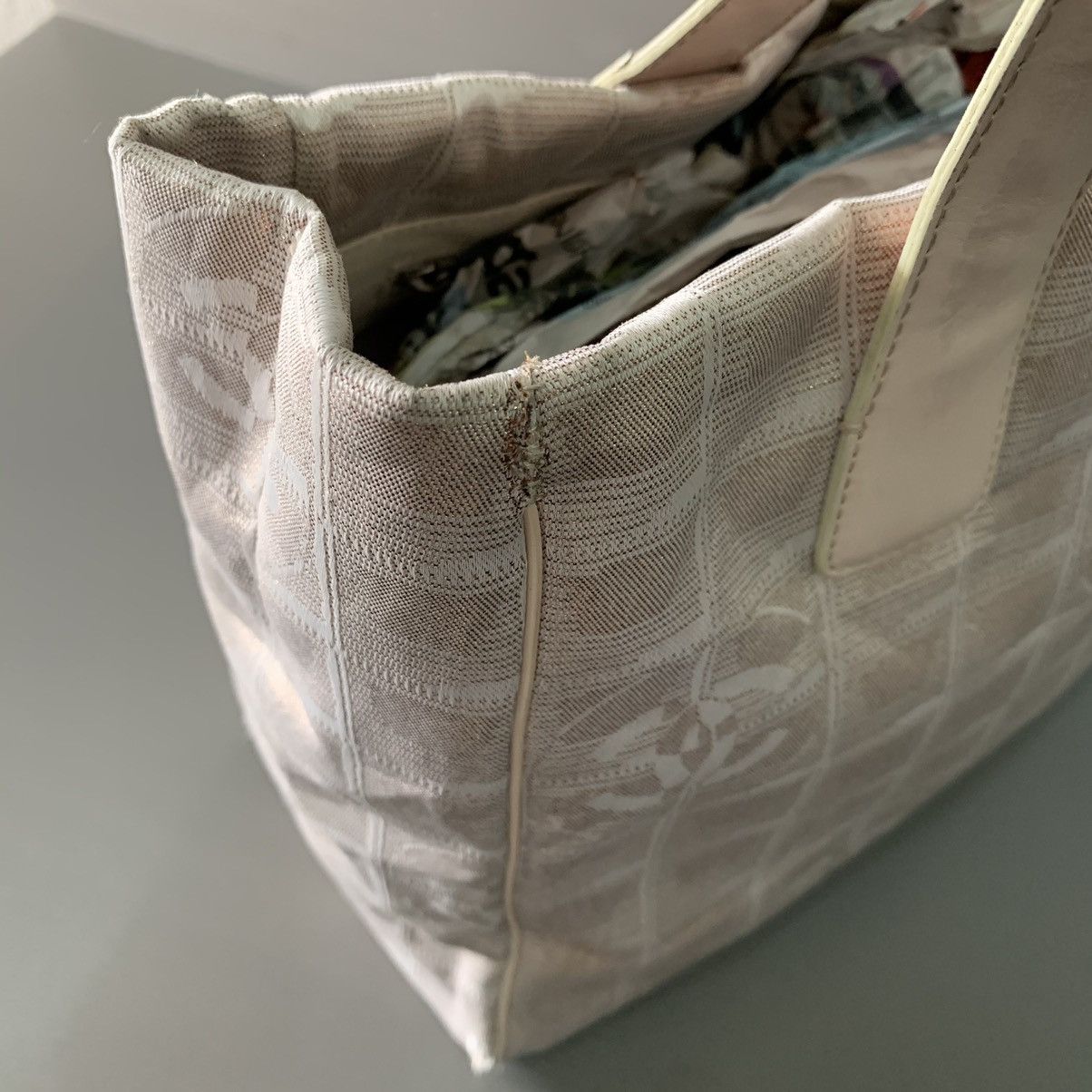 Chanel Chanel Traveline Canvas Tote Bag Size ONE SIZE - 14 Thumbnail