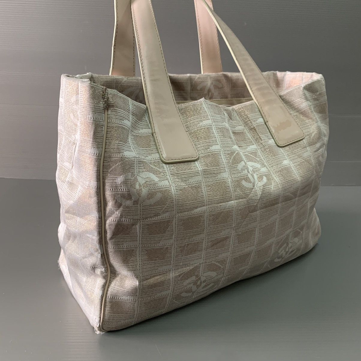 Chanel Chanel Traveline Canvas Tote Bag Size ONE SIZE - 9 Thumbnail