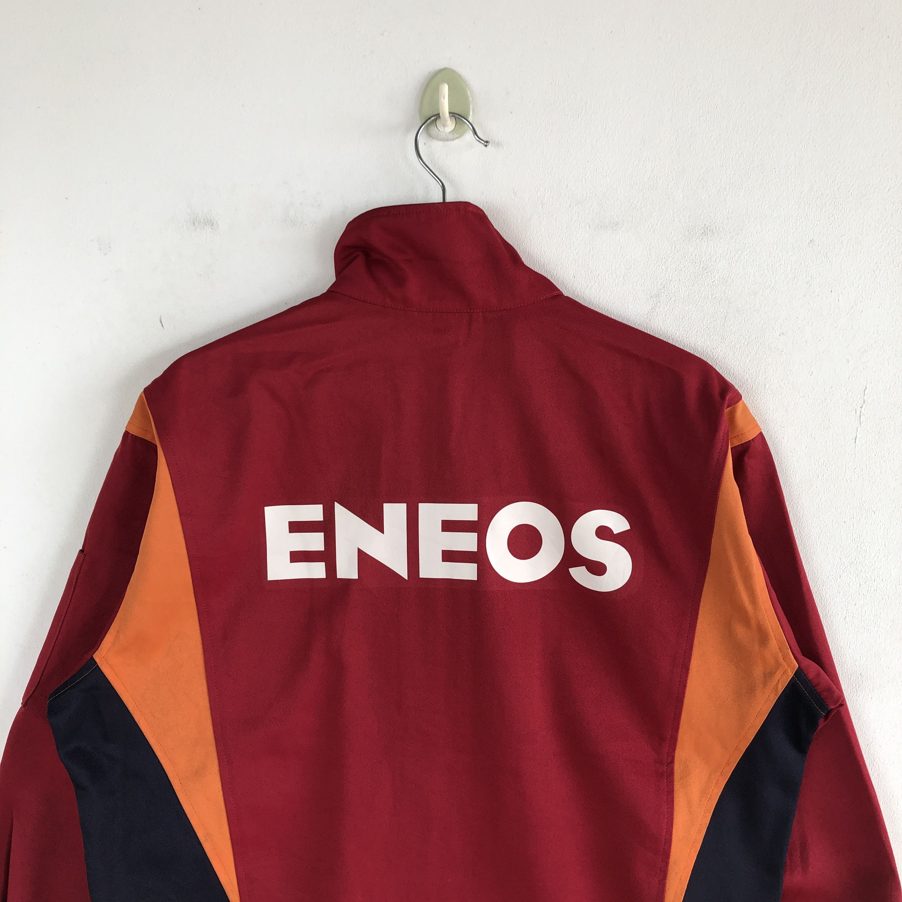 Japanese Brand × Vintage Vintage 90s Eneos Jacket Japanese Racing Spirit Jackets Size US L / EU 52-54 / 3 - 6 Thumbnail