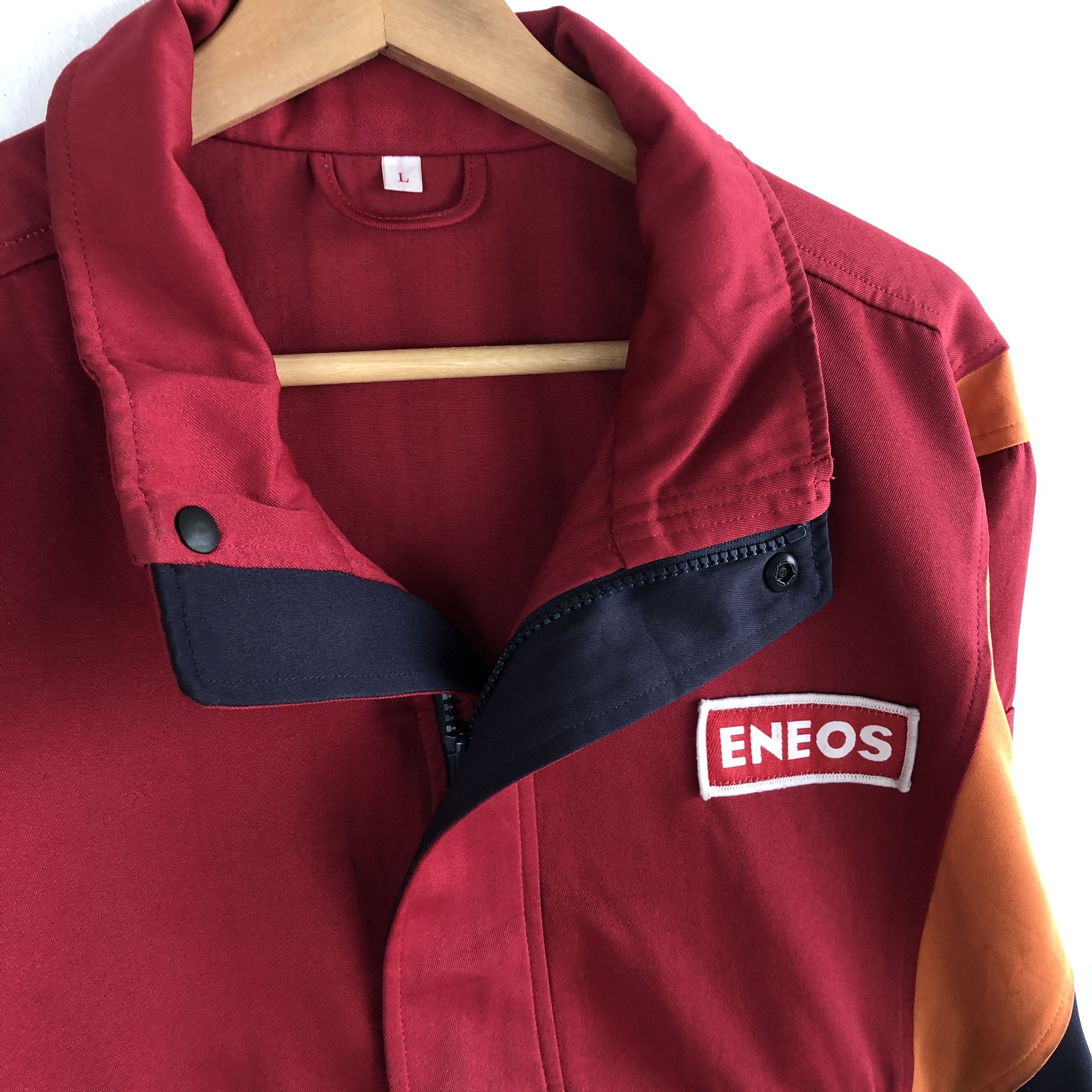 Japanese Brand × Vintage Vintage 90s Eneos Jacket Japanese Racing Spirit Jackets Size US L / EU 52-54 / 3 - 9 Thumbnail