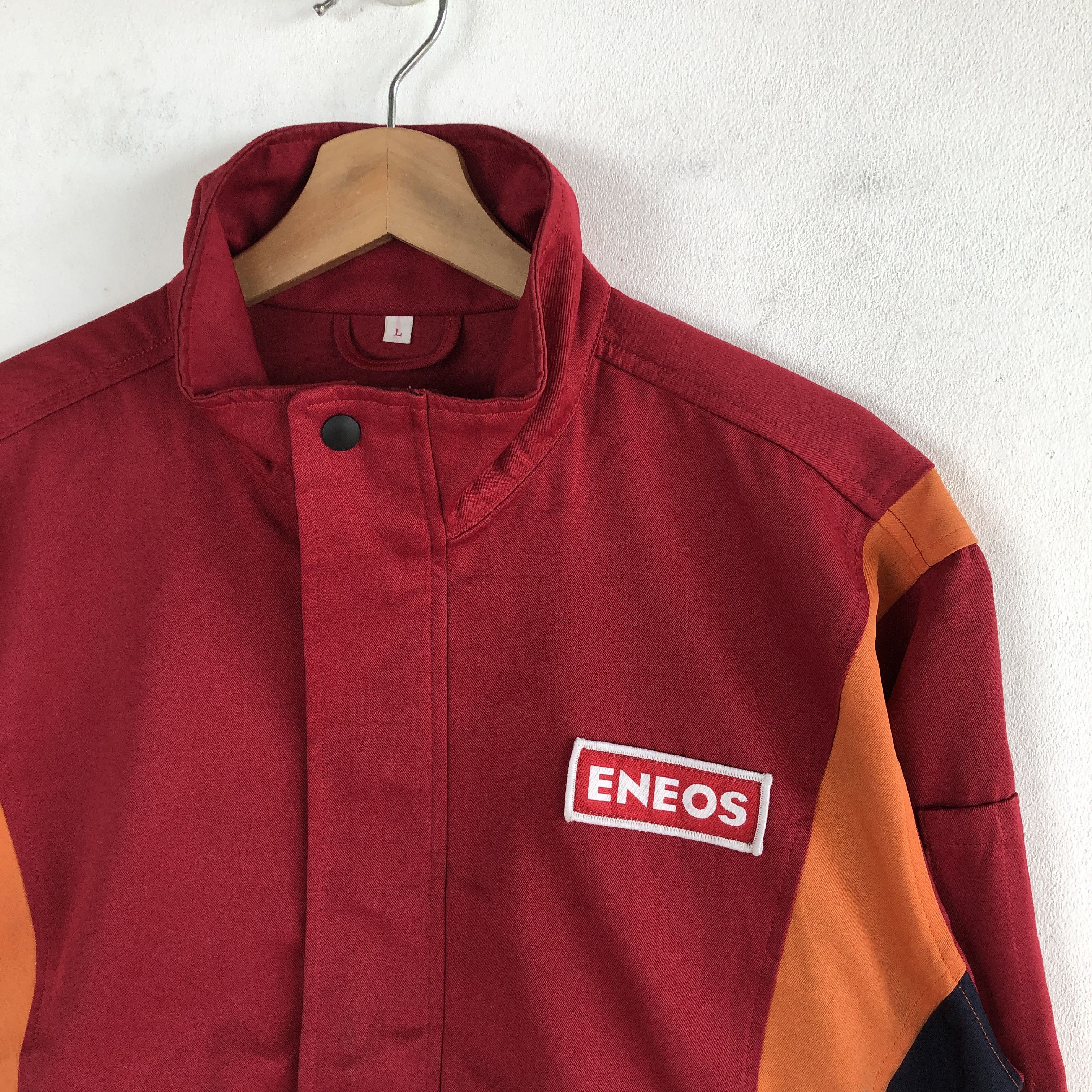 Japanese Brand × Vintage Vintage 90s Eneos Jacket Japanese Racing Spirit Jackets Size US L / EU 52-54 / 3 - 5 Thumbnail