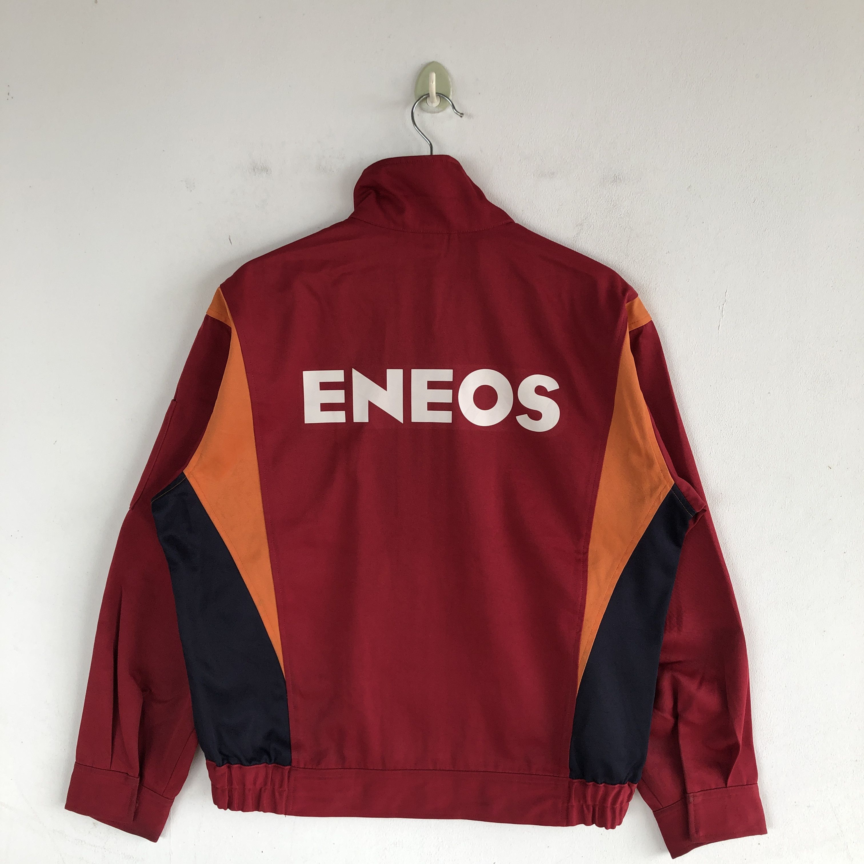 Japanese Brand × Vintage Vintage 90s Eneos Jacket Japanese Racing Spirit Jackets Size US L / EU 52-54 / 3 - 1 Thumbnail