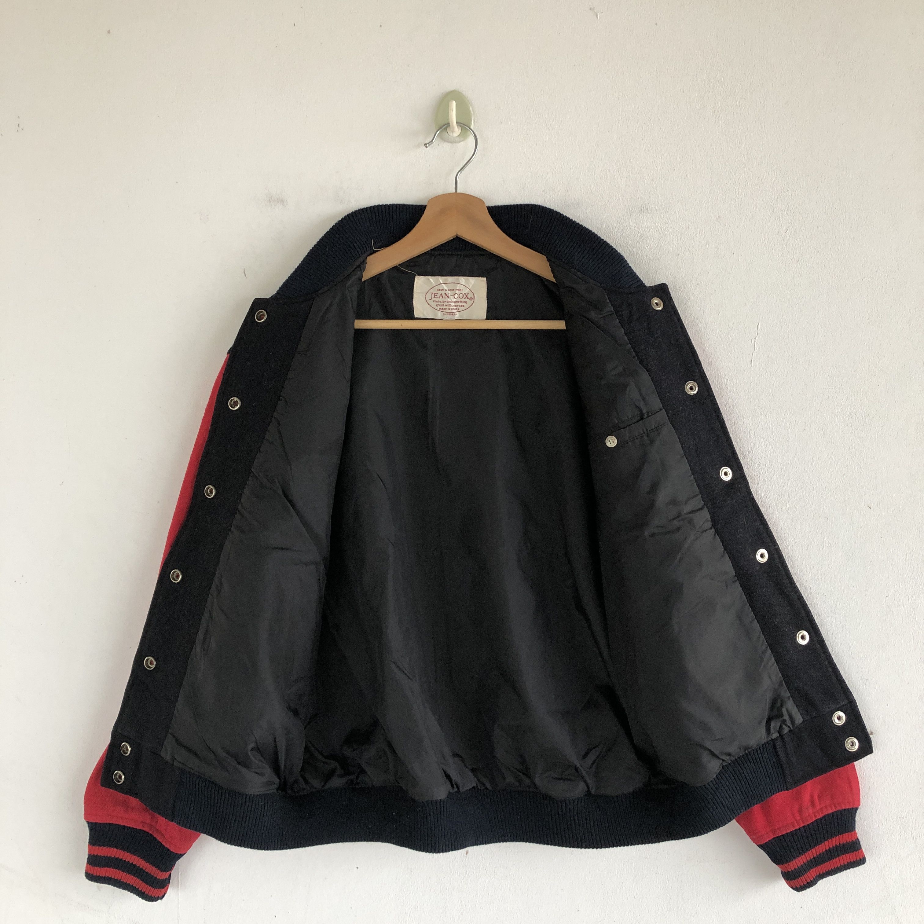 Vintage Vintage Jean Cox Varsity Jacket Letterman Wool Jackets Size US L / EU 52-54 / 3 - 9 Thumbnail