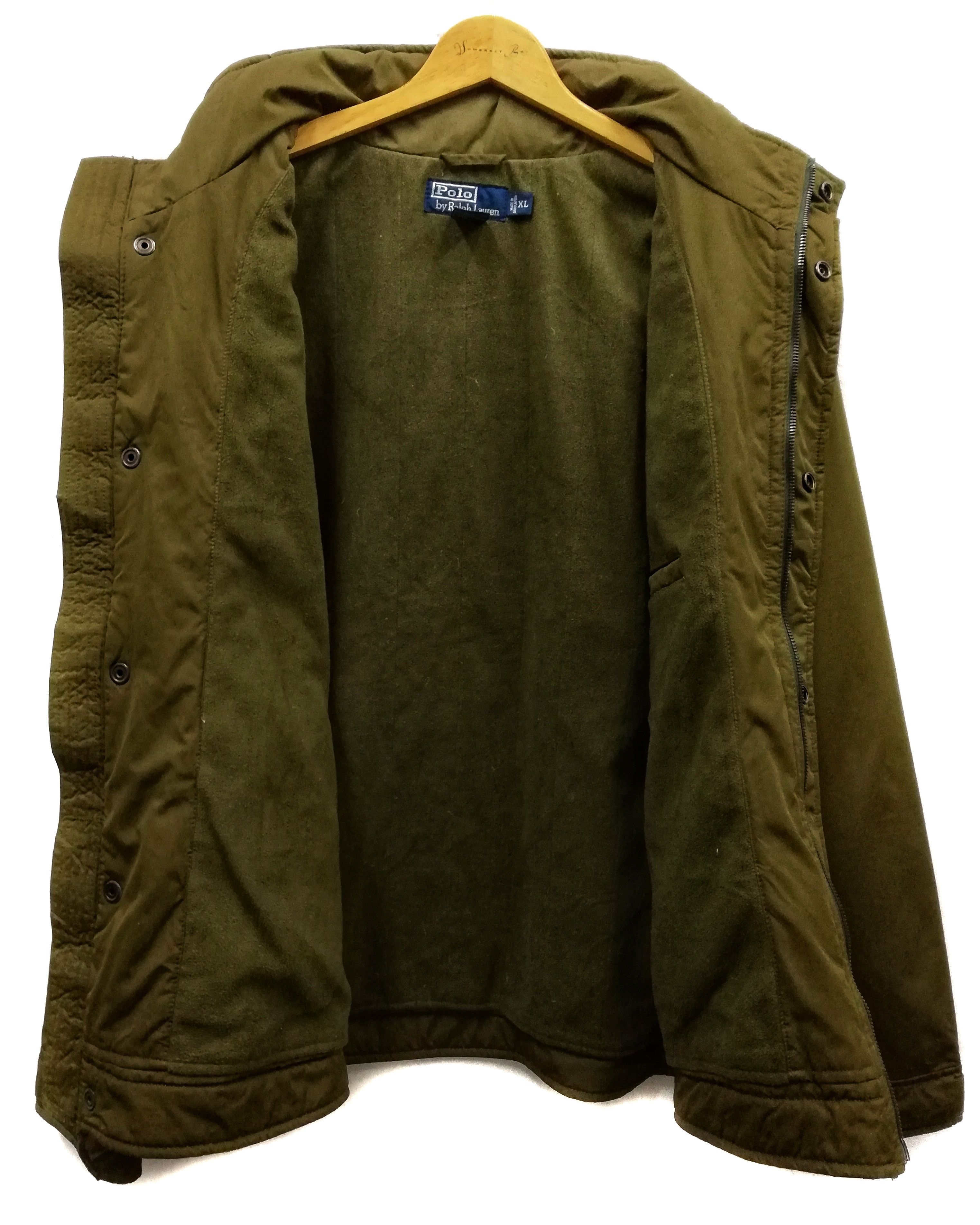 Polo Ralph Lauren × Ralph Lauren × Vintage 🔥Polo by Ralph Lauren Warm With Jacket Hoodie Zipper🔥 Size US XL / EU 56 / 4 - 10 Thumbnail