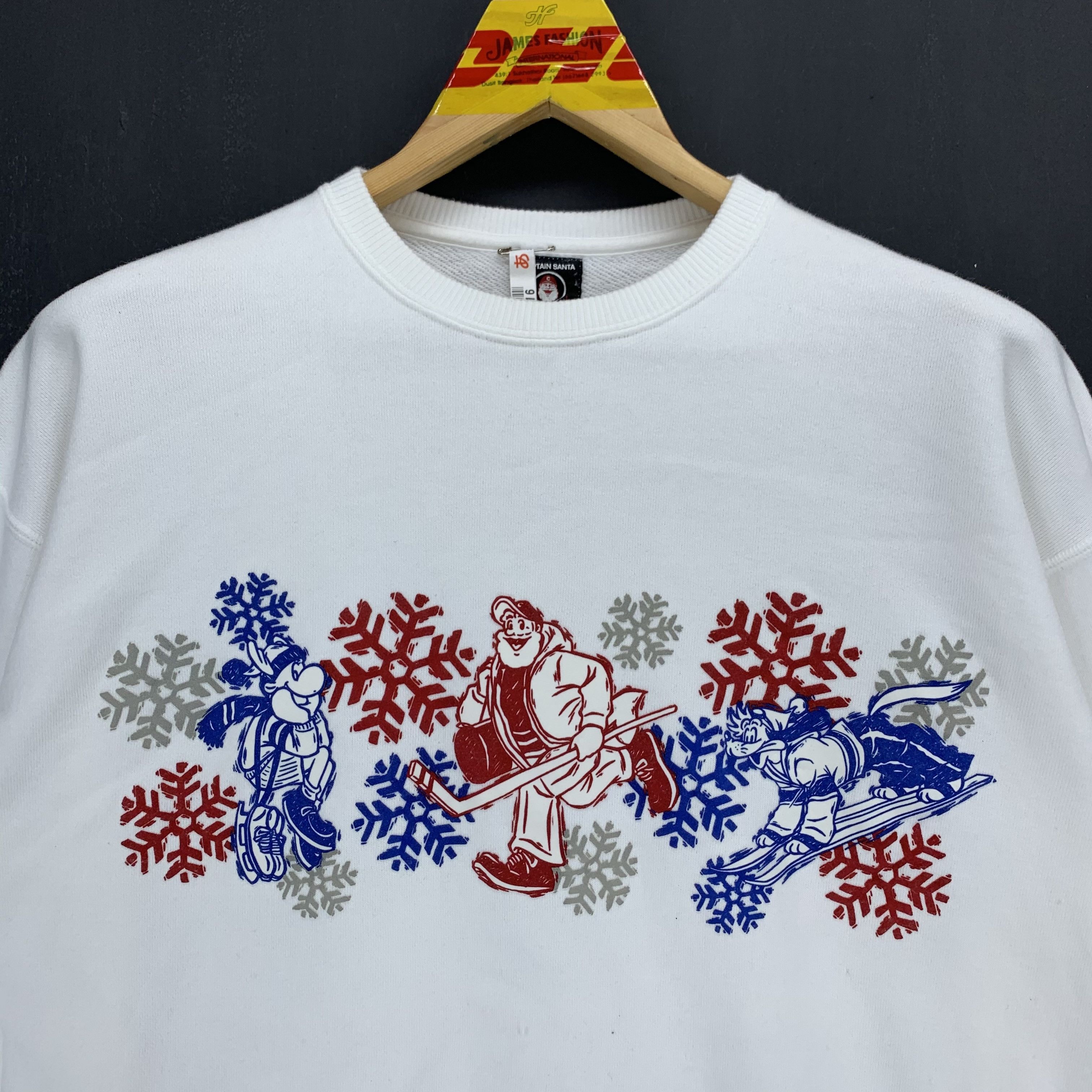 Japanese Brand Captain Santa Island Snow Big Logo Sweatshirt #3033-72 Size US L / EU 52-54 / 3 - 2 Thumbnail