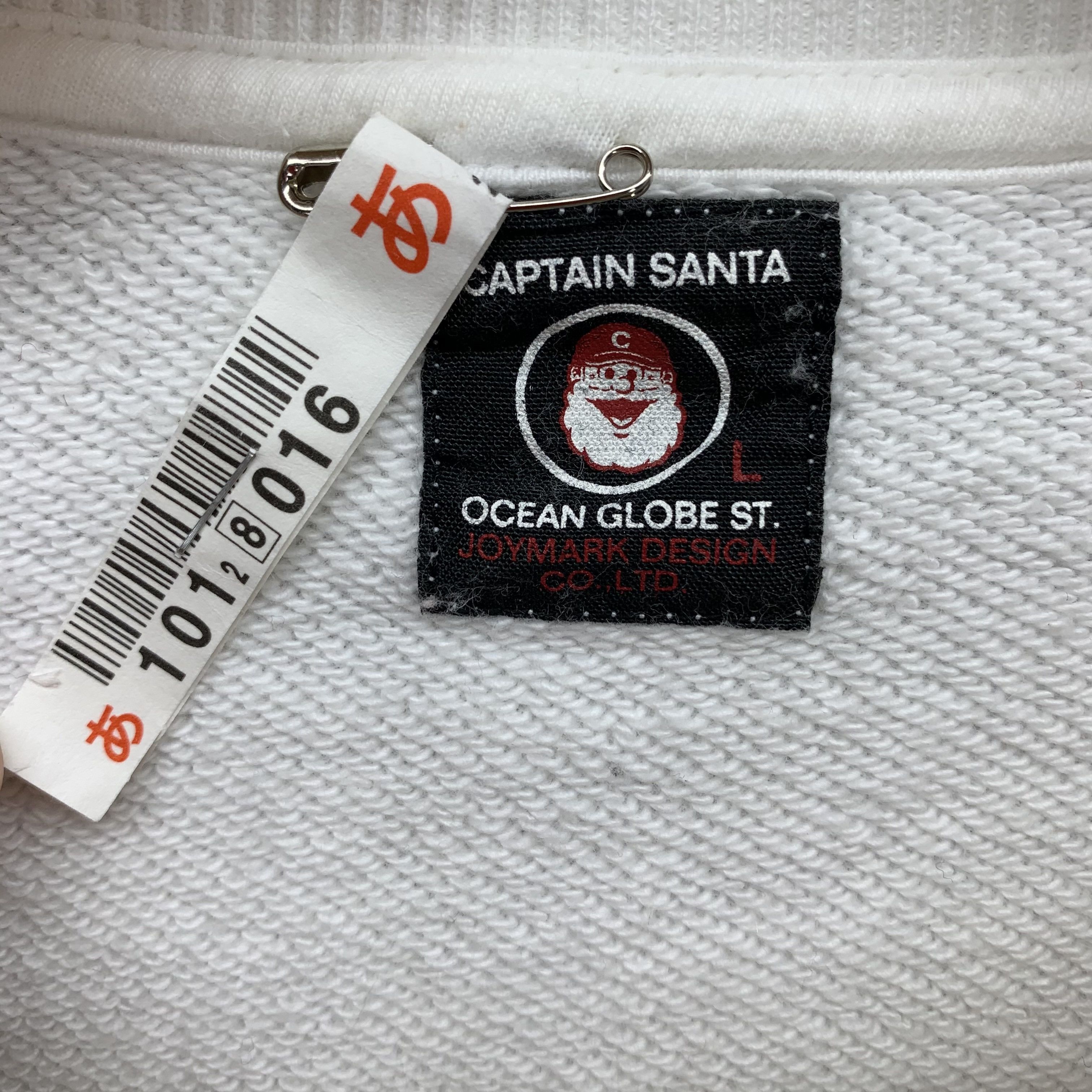 Japanese Brand Captain Santa Island Snow Big Logo Sweatshirt #3033-72 Size US L / EU 52-54 / 3 - 6 Thumbnail