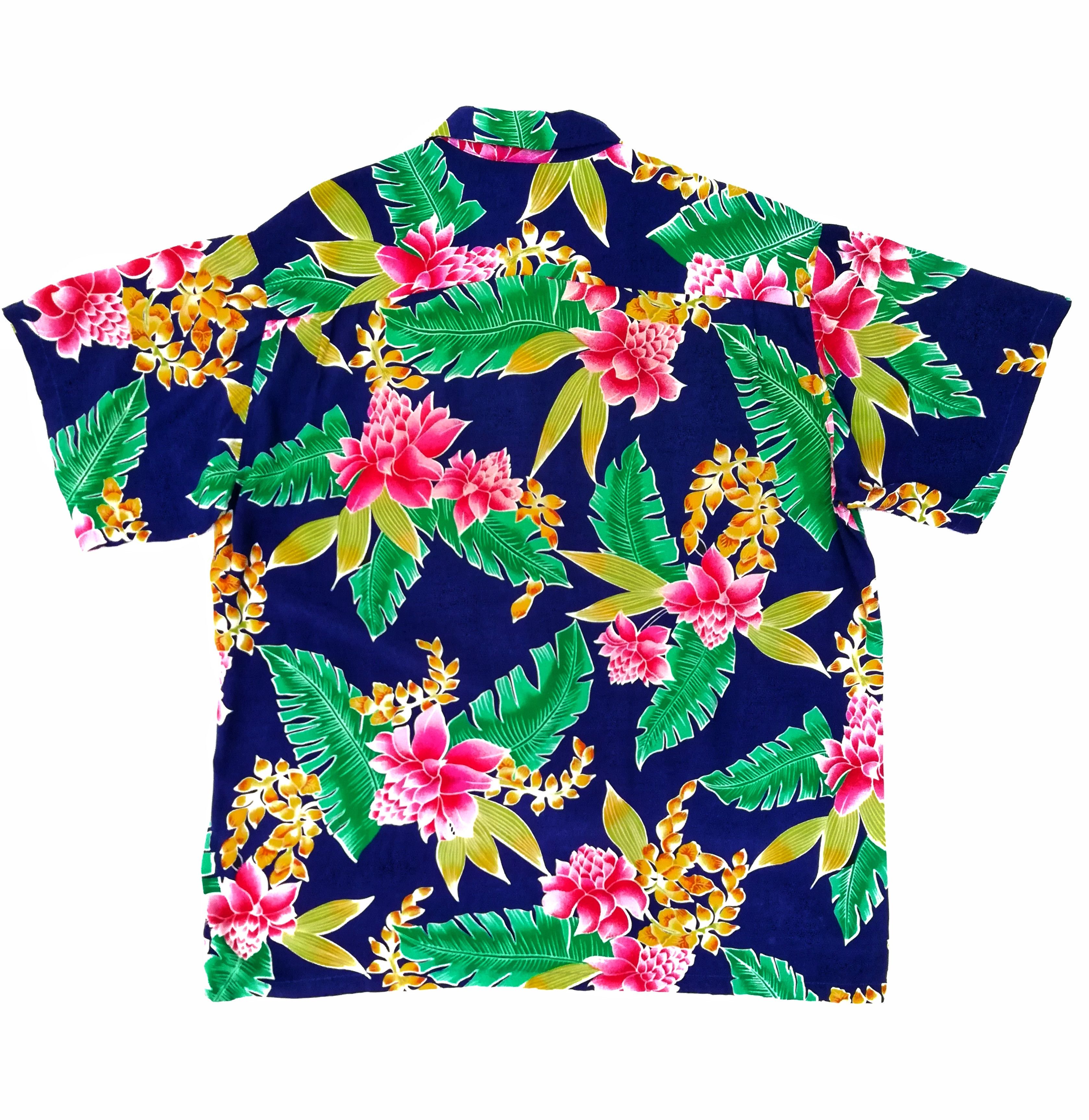 Vintage 🔥Hawaii Rayon Design Iconic Style Prada Viscose Hibiscus🔥 Size US L / EU 52-54 / 3 - 8 Thumbnail
