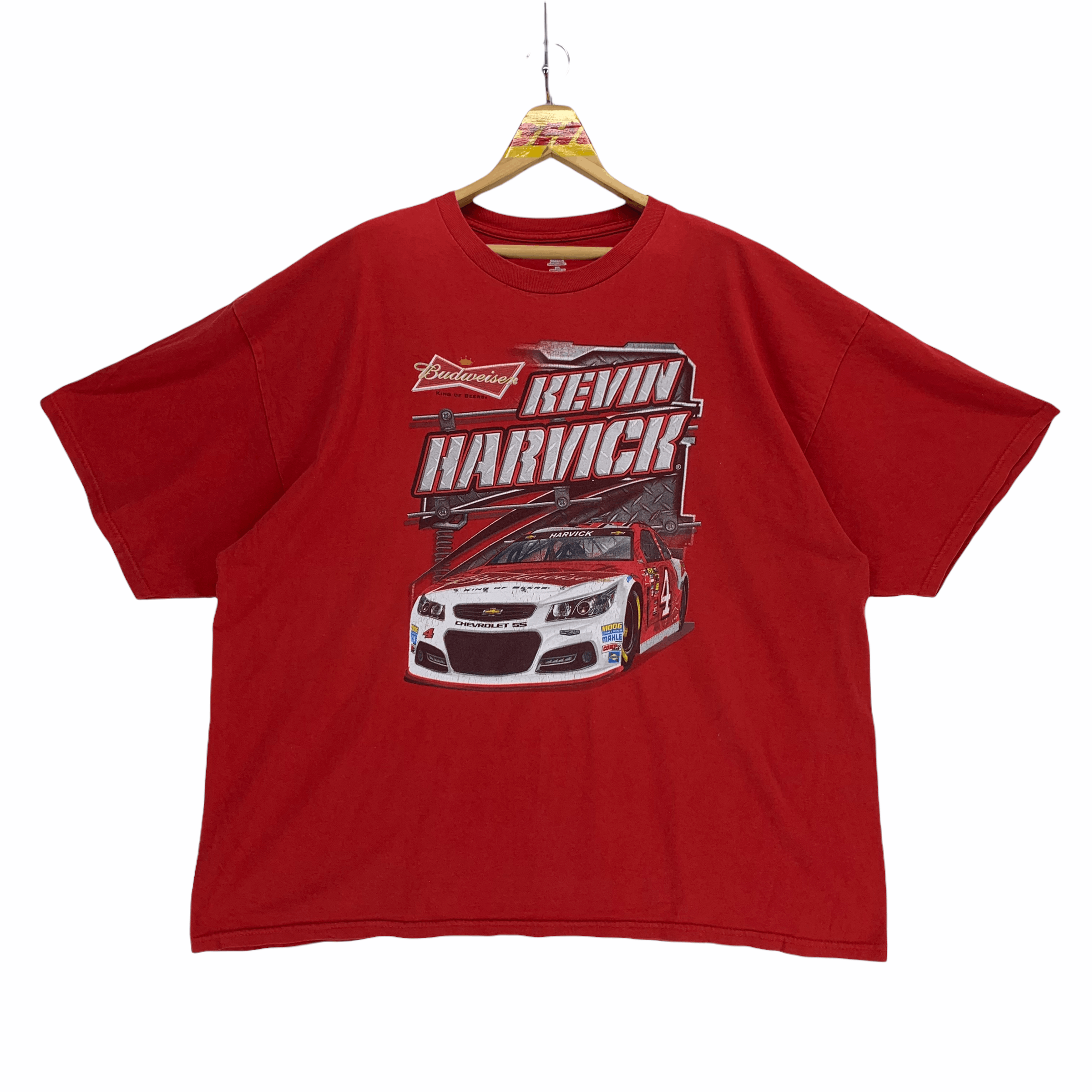 Budweiser Nascar Kevin Harvick Big Size Tee 3XL #3272-117 Size US XXL / EU 58 / 5 - 1 Thumbnail
