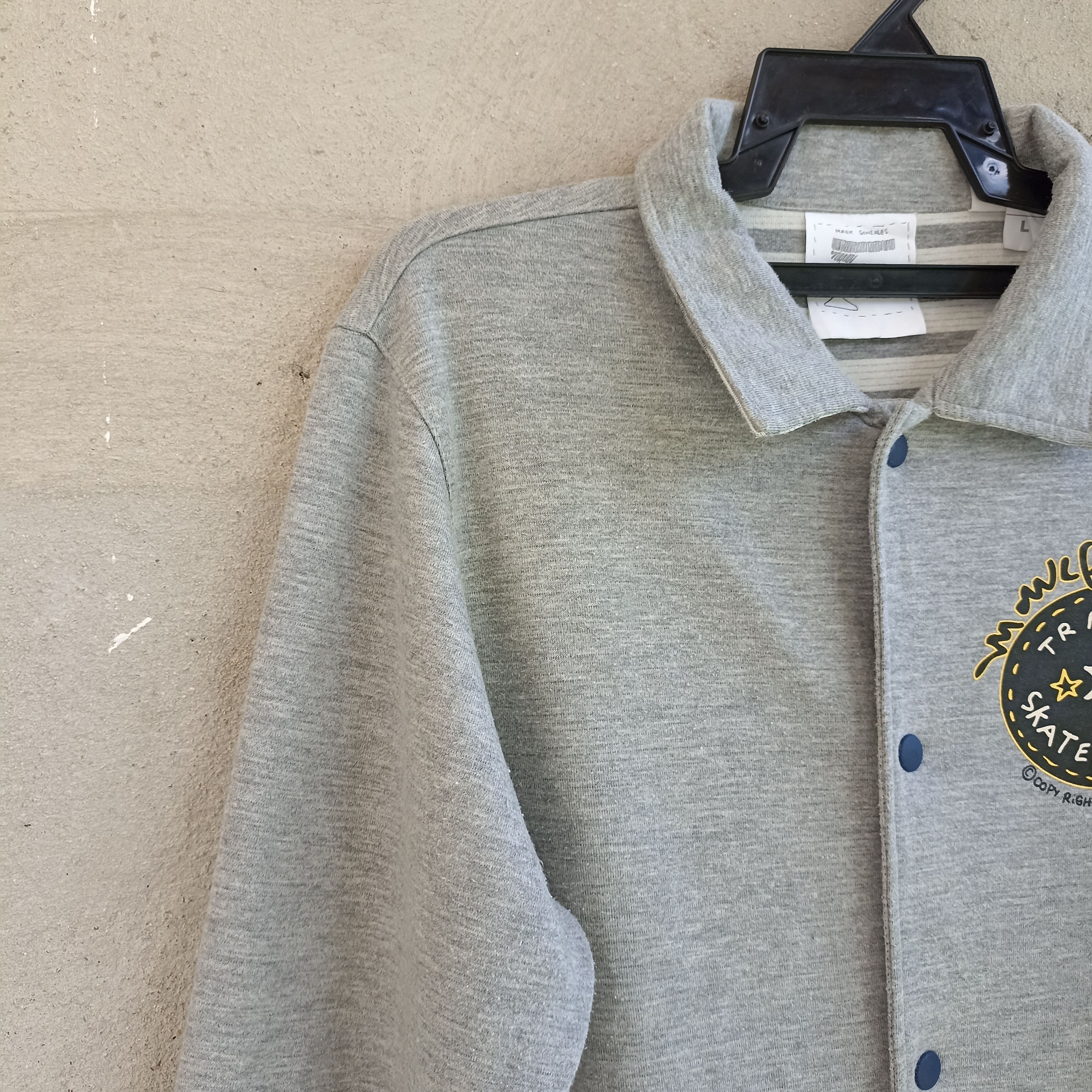 Welcome Skateboards Mark Gonzales Trafick Skates Officer Sweater Size US M / EU 48-50 / 2 - 4 Thumbnail