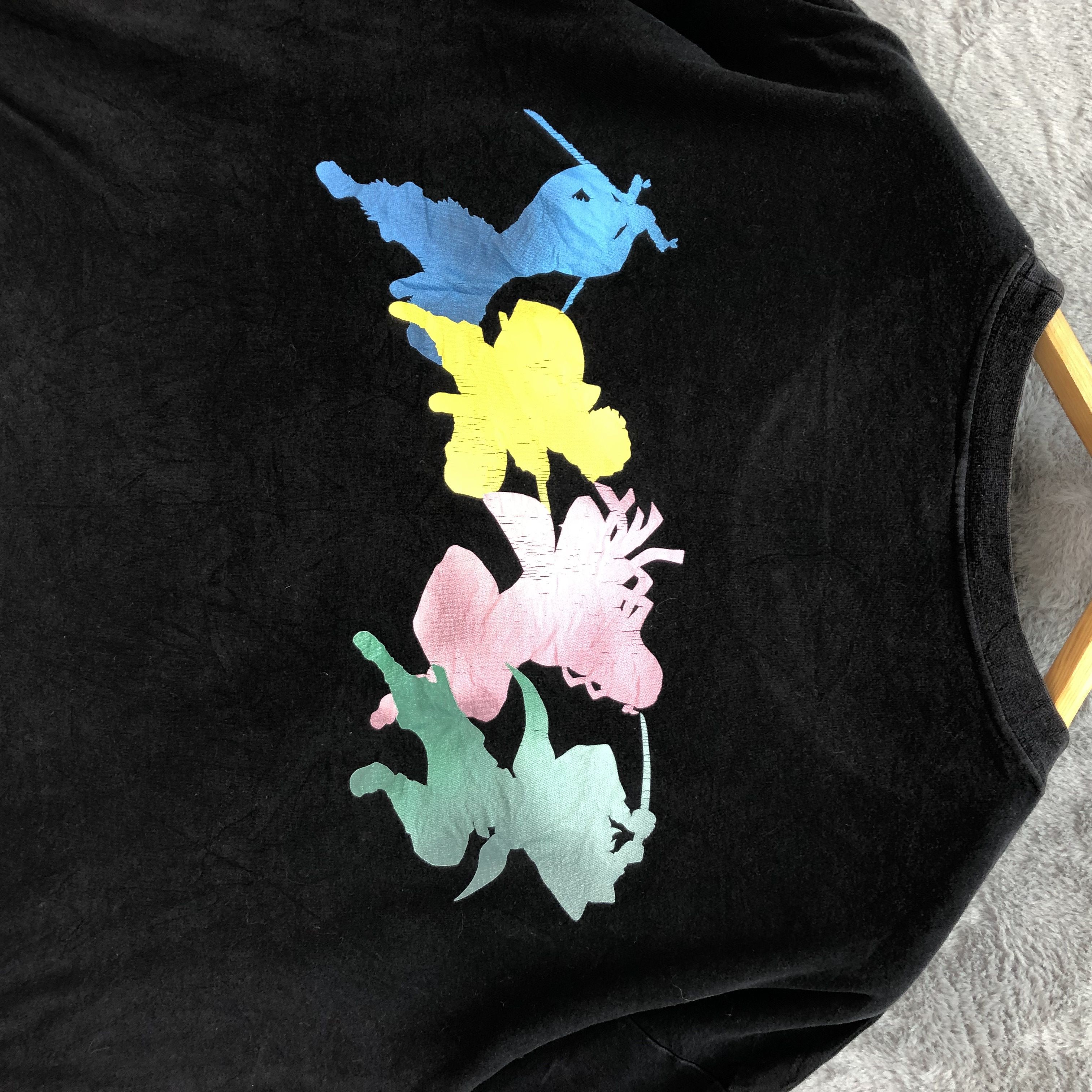 Anime Anime DEMON SLAYER Oversized Cropped Tees #4760-167 Size L / US 10 / IT 46 - 2 Thumbnail