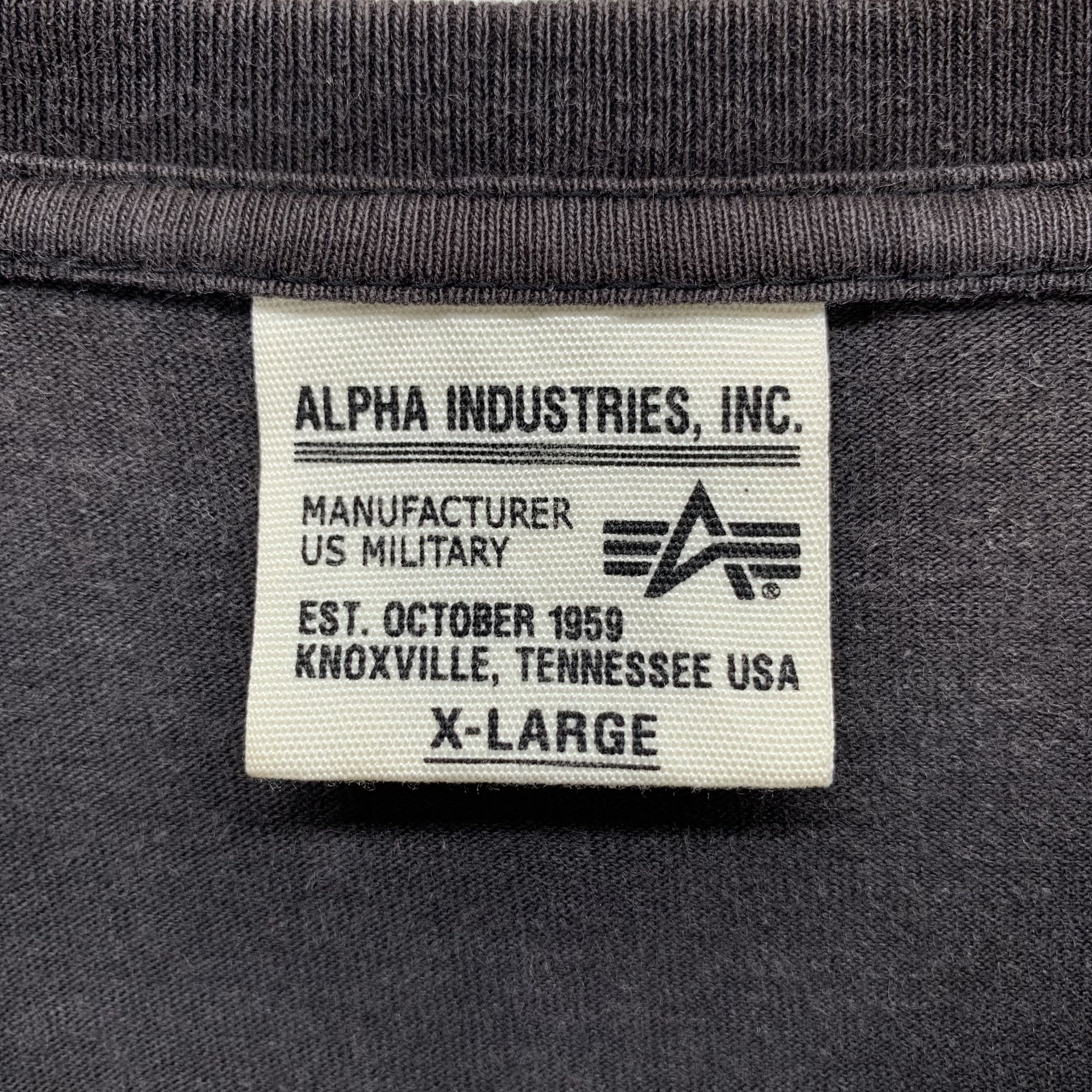 Alpha Industries Alpha Industries USAFA Big Logo Tees #3097-114 Size US XL / EU 56 / 4 - 5 Thumbnail